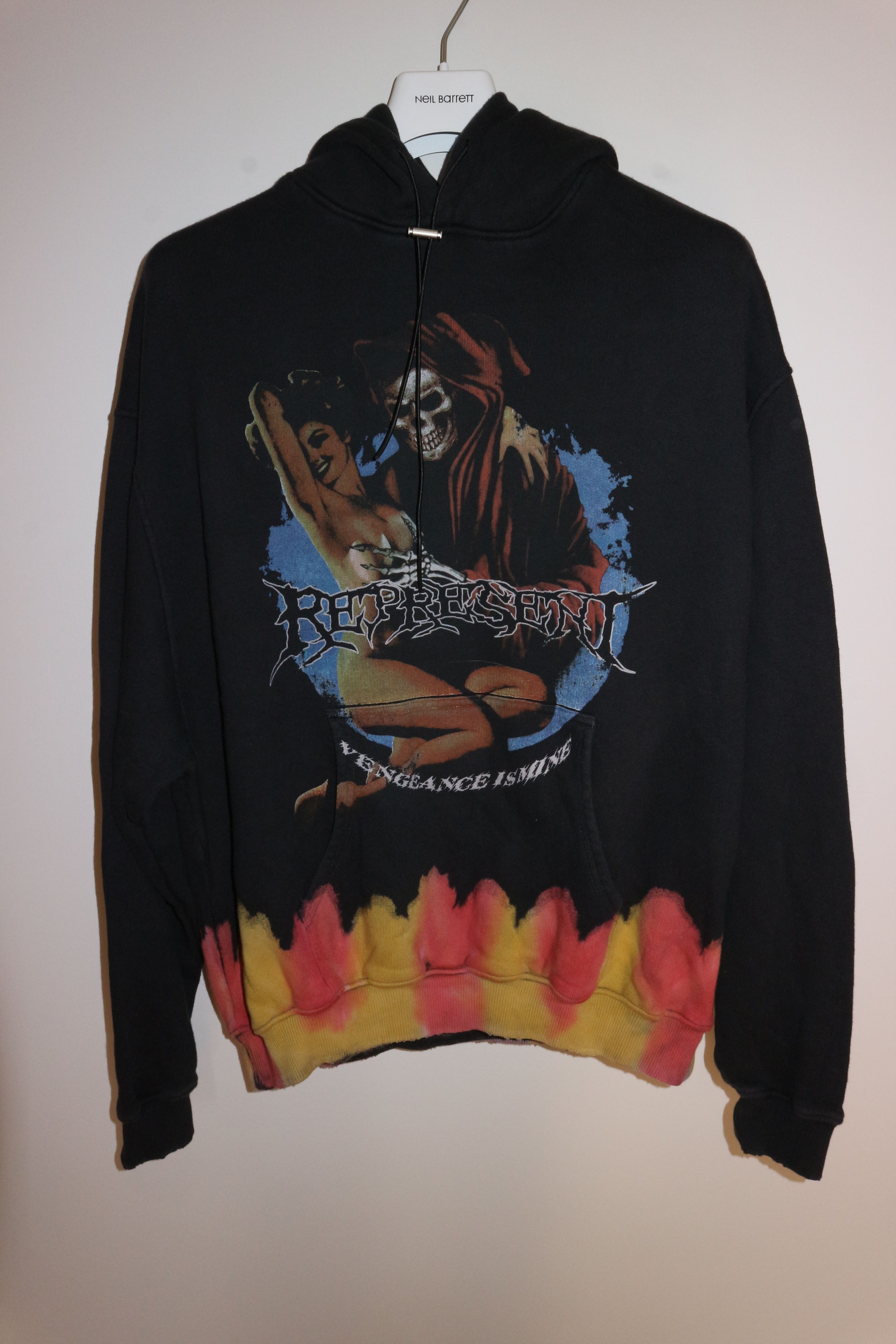 Represent Clo. "vengance is mine" print hoodie Size US M / EU 48-50 / 2 - 1 Thumbnail