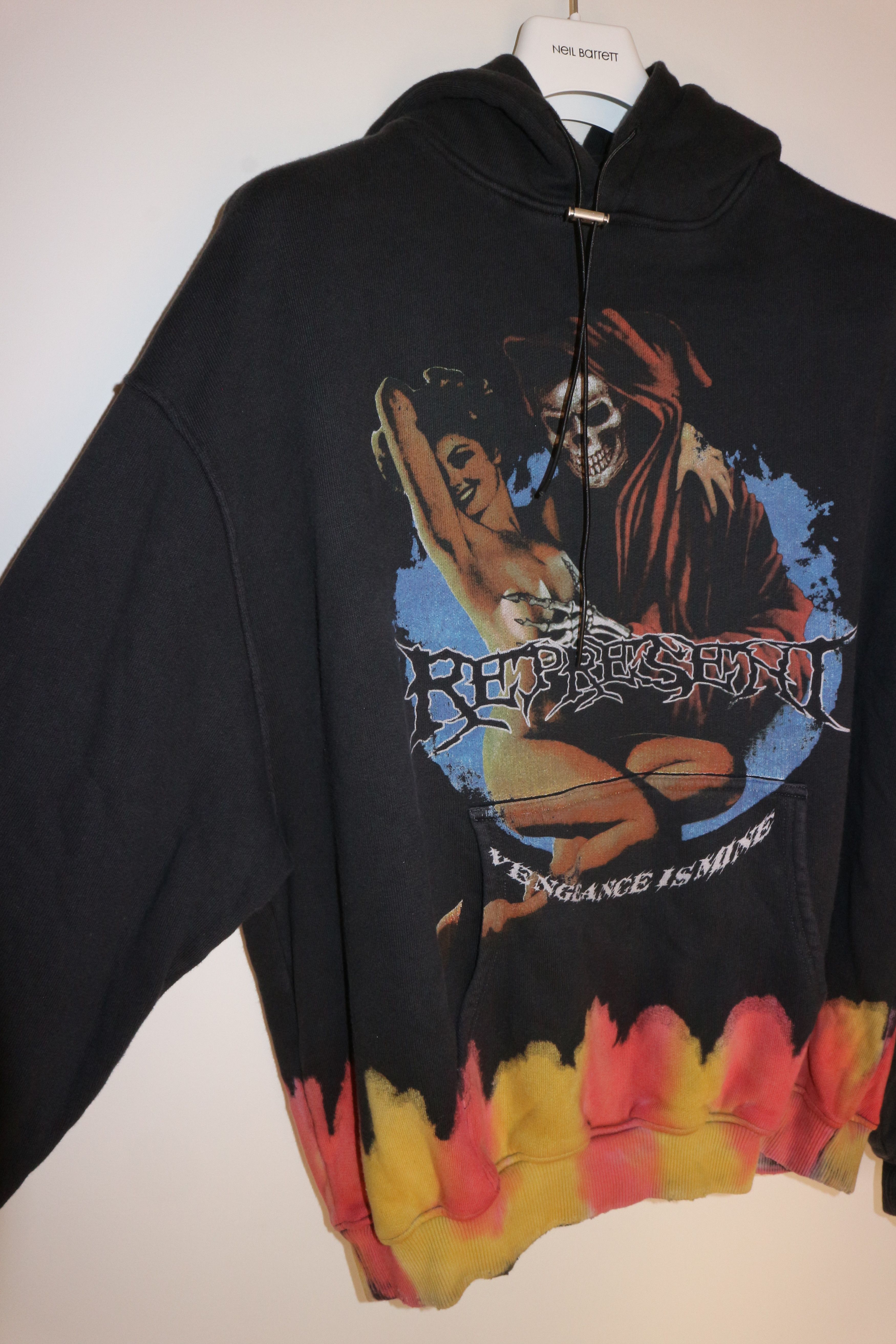 Represent Clo. "vengance is mine" print hoodie Size US M / EU 48-50 / 2 - 7 Thumbnail