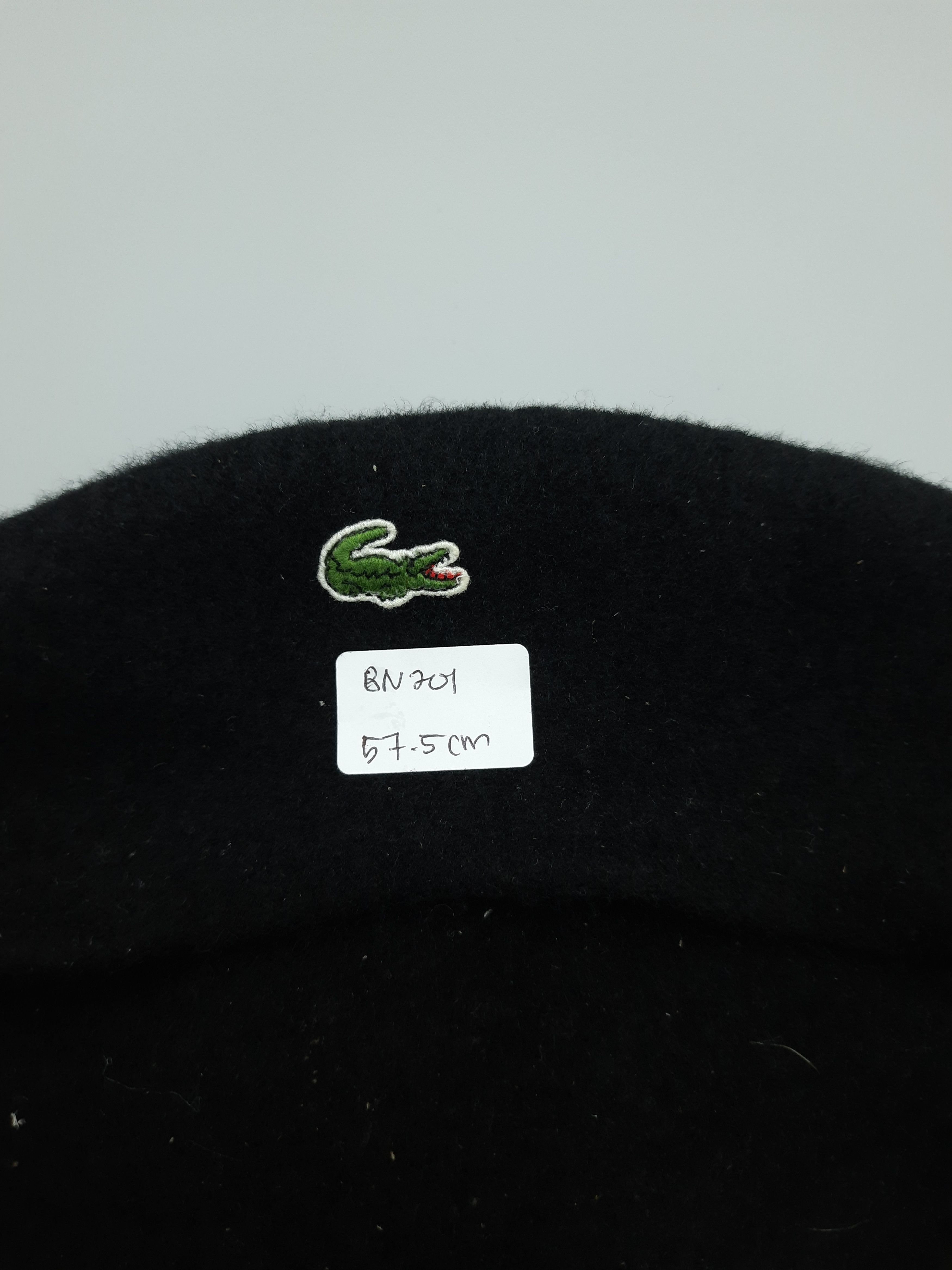 Lacoste × Vintage Vintage Lacoste Beret Beanie Hat - BN201 Size ONE SIZE - 8 Thumbnail