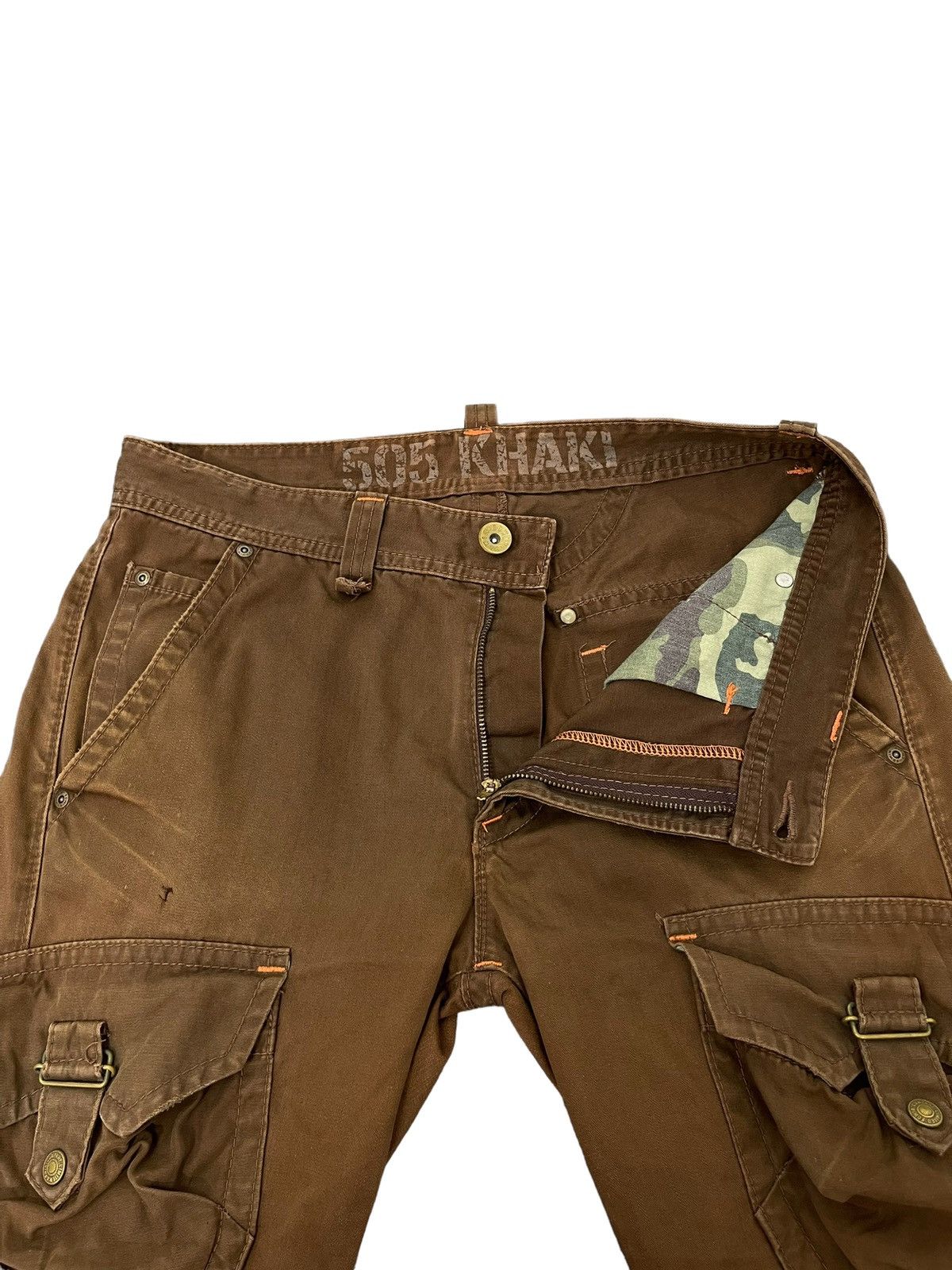 Edwin Bush Jeans Edwin 505 Khaki Regular Straight 5🟦5 Size US 35 - 11 Thumbnail