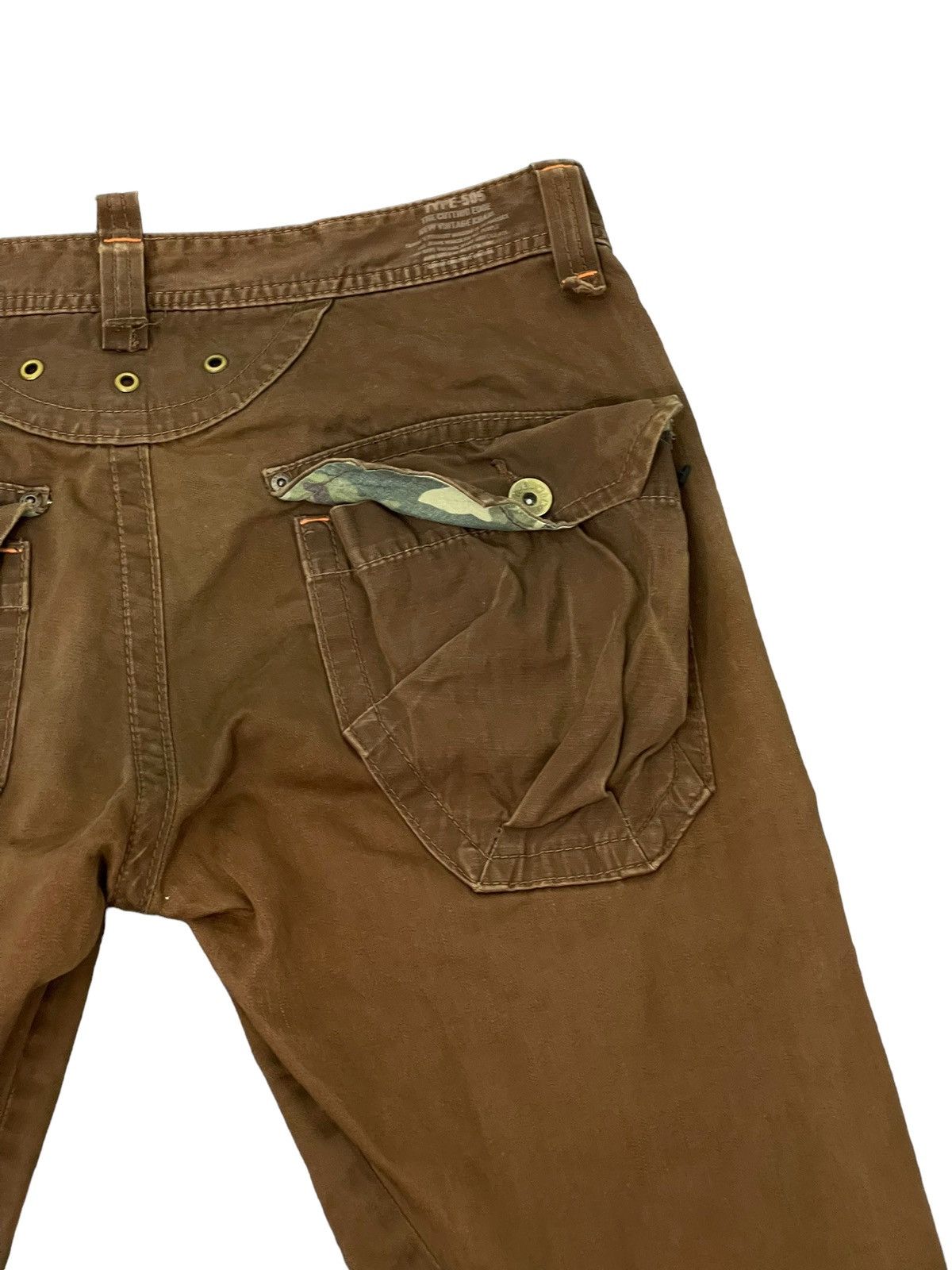 Edwin Bush Jeans Edwin 505 Khaki Regular Straight 5🟦5 Size US 35 - 20 Thumbnail