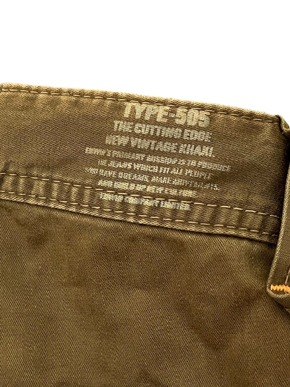 Edwin Bush Jeans Edwin 505 Khaki Regular Straight 5🟦5 Size US 35 - 21 Thumbnail