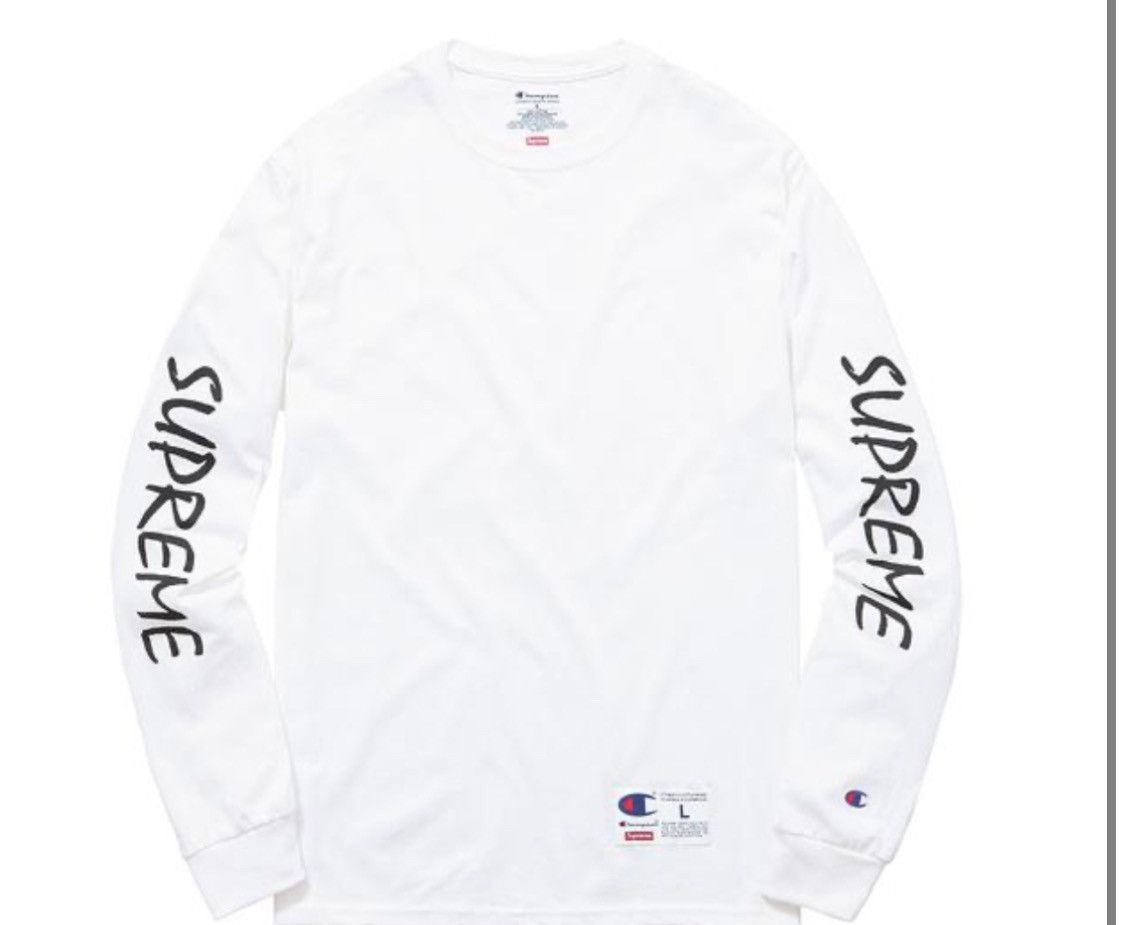 Champion supreme long sleeve best sale