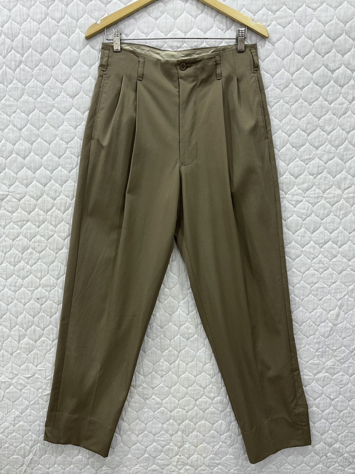 image of U. Jean Paul Gaultier Homme Wool Pants, Men's (Size 31)
