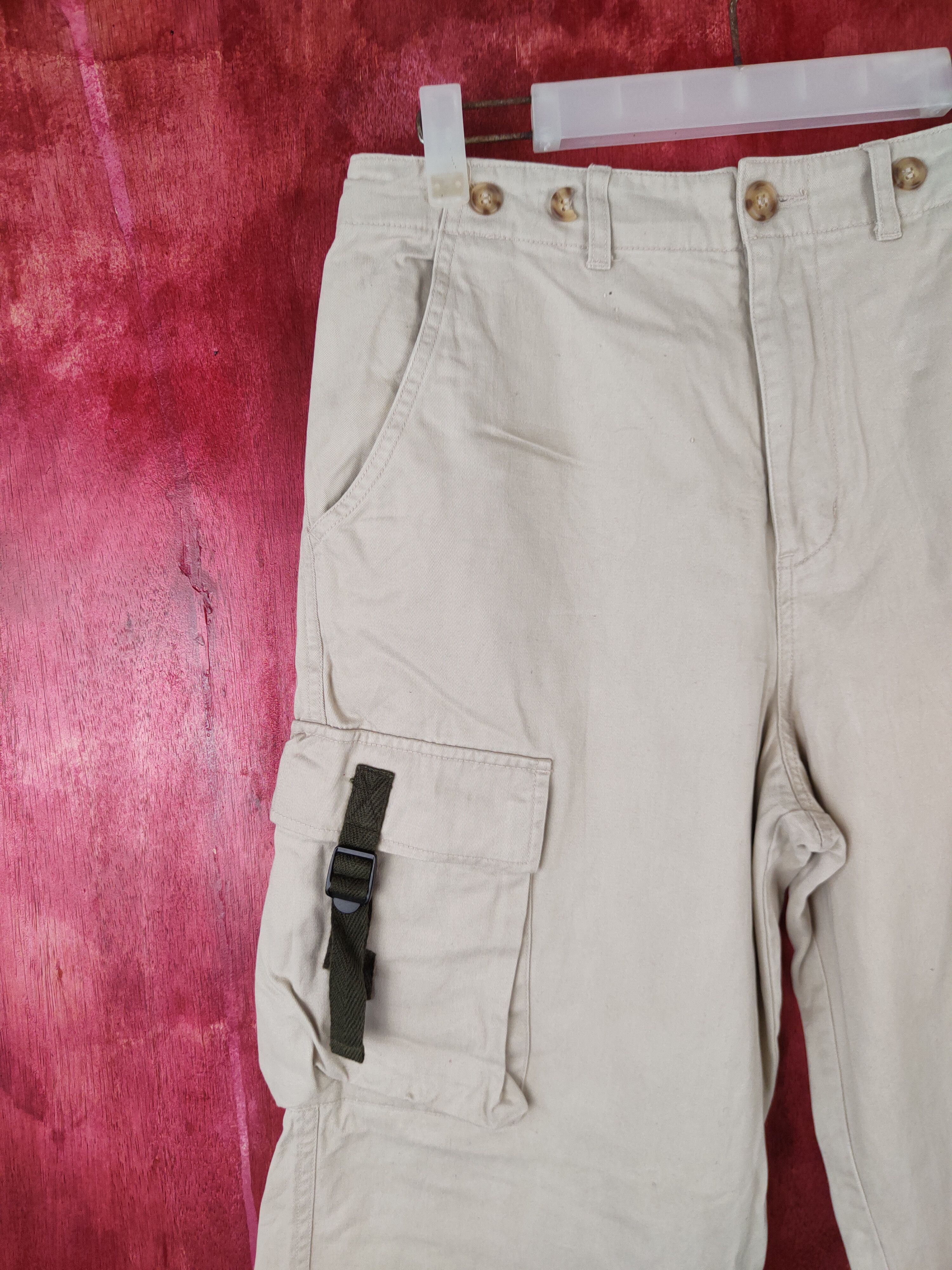 Japanese Brand × Vintage African Beat Club Multi Pocket Tactical Cargo Pants #S449 Size US 29 - 4 Thumbnail