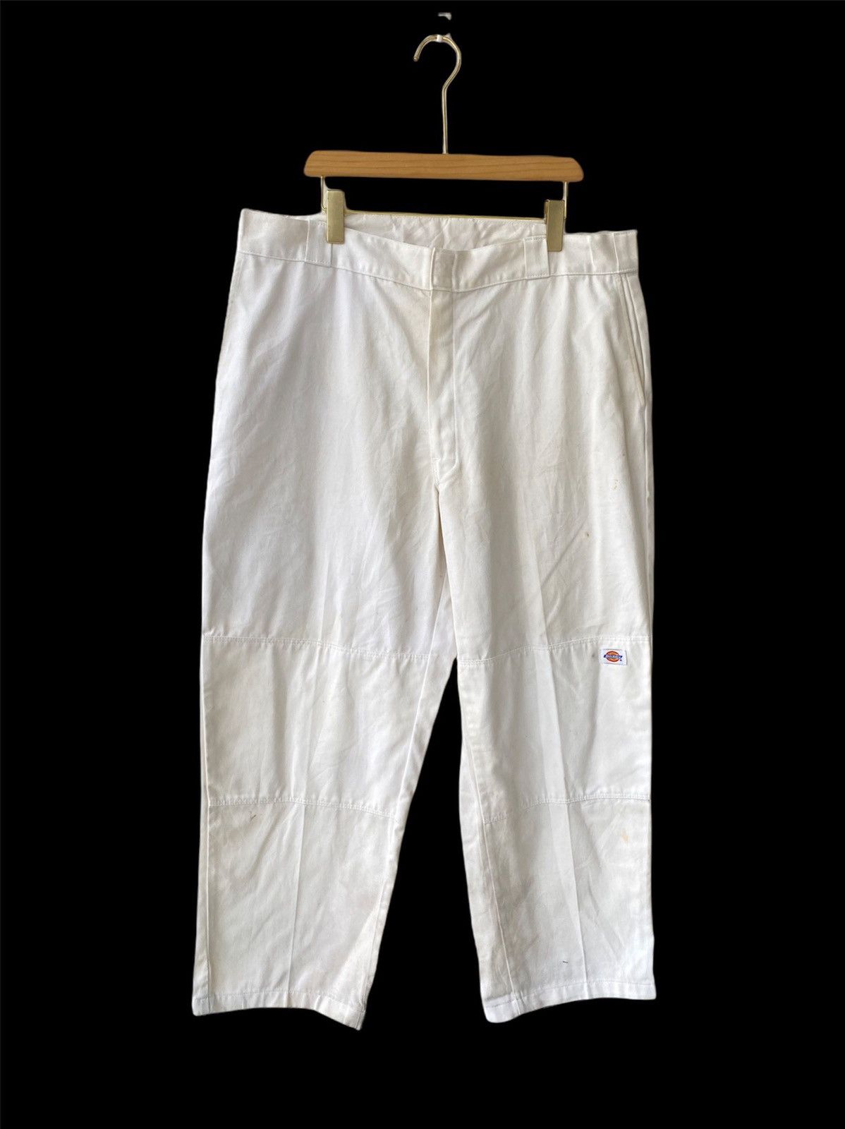 Dickies Vintage Dickies Double Knee Baggy White Jeans Size US 40 / EU 56 - 1 Thumbnail