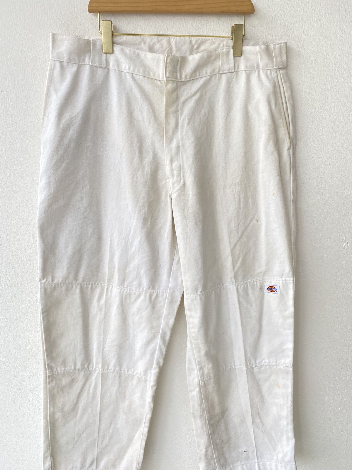 Dickies Vintage Dickies Double Knee Baggy White Jeans Size US 40 / EU 56 - 2 Thumbnail