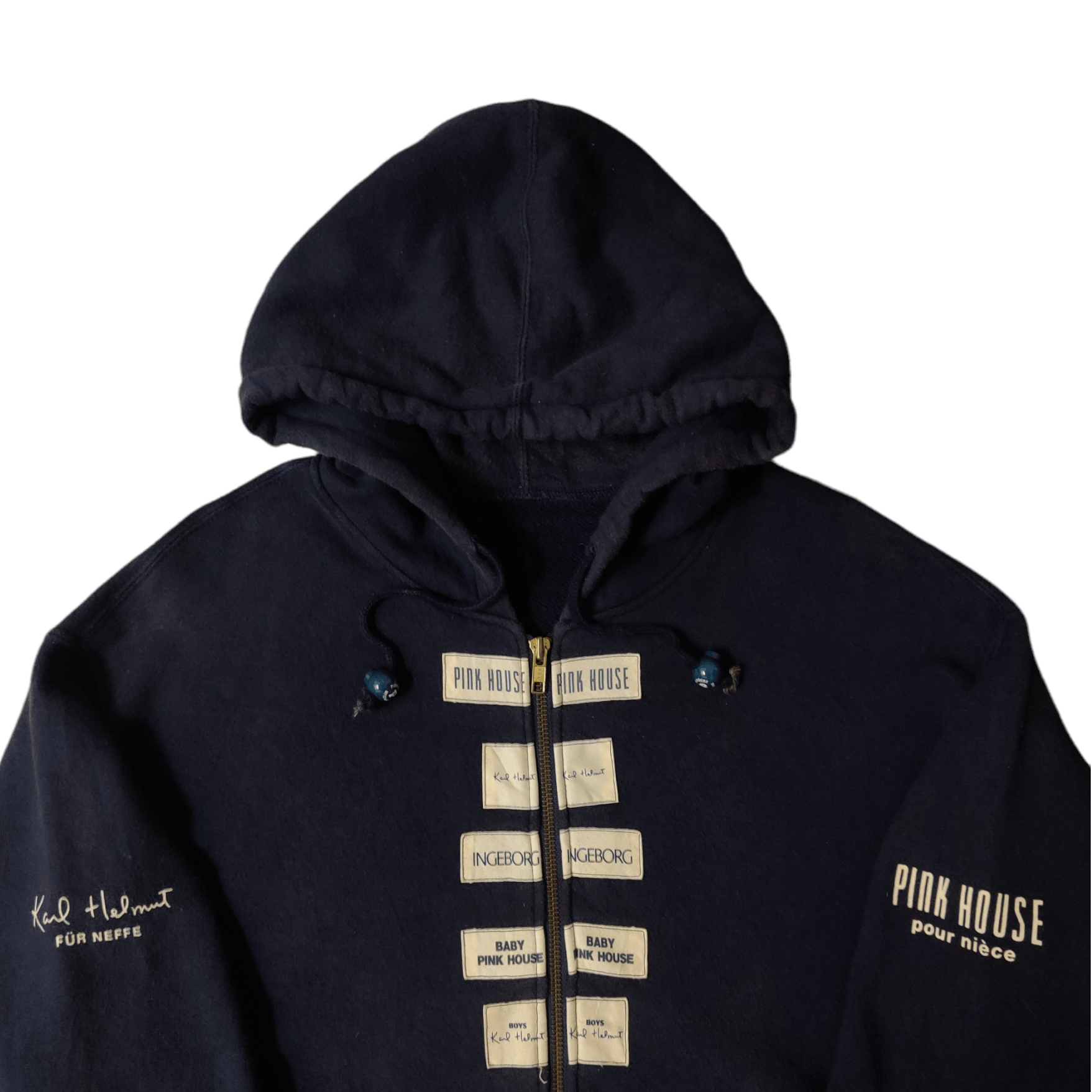 Karl Helmut Vintage Pink House x Karl Helmut Hoodie Patches Size US M / EU 48-50 / 2 - 4 Thumbnail