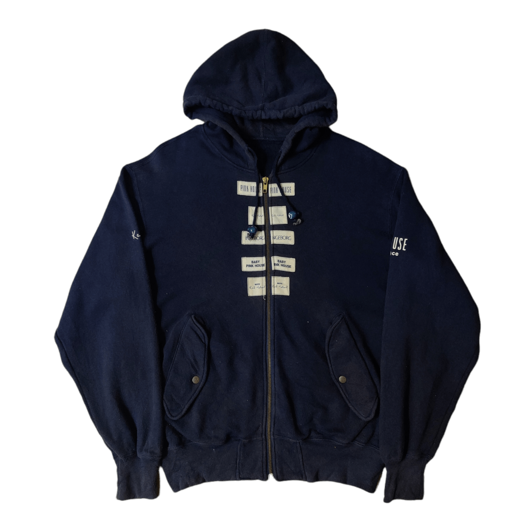 Karl Helmut Vintage Pink House x Karl Helmut Hoodie Patches Size US M / EU 48-50 / 2 - 3 Thumbnail