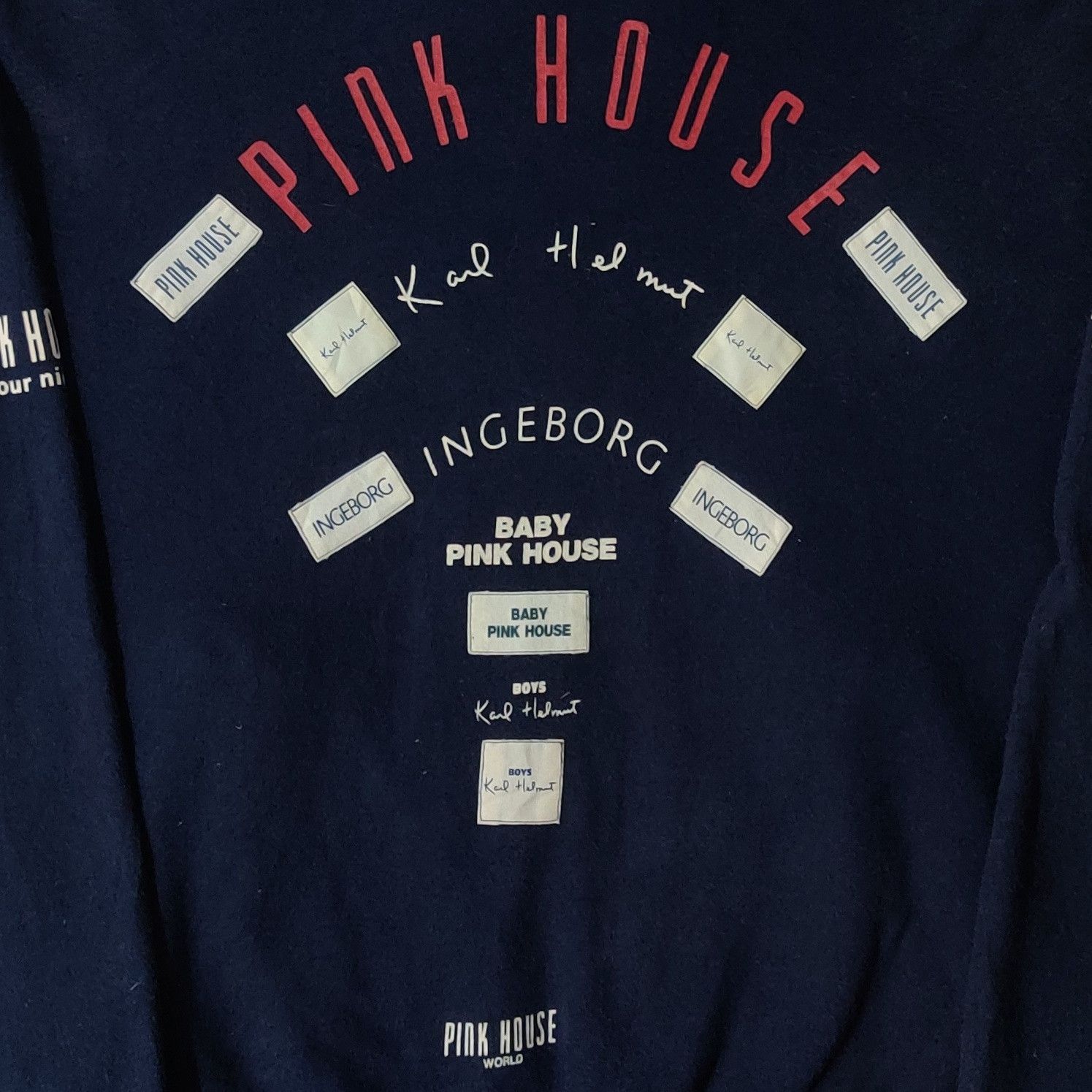 Karl Helmut Vintage Pink House x Karl Helmut Hoodie Patches Size US M / EU 48-50 / 2 - 2 Thumbnail