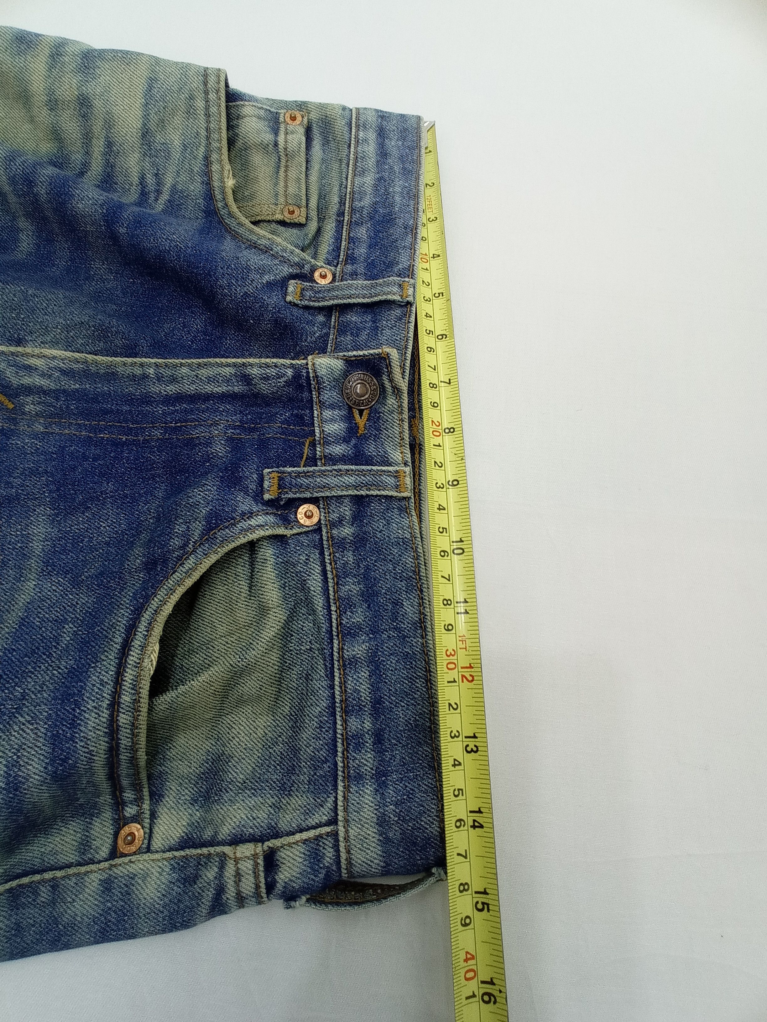 Levi's Levi's 515 faded Thrashed Denim Pants Size US 29 - 16 Thumbnail