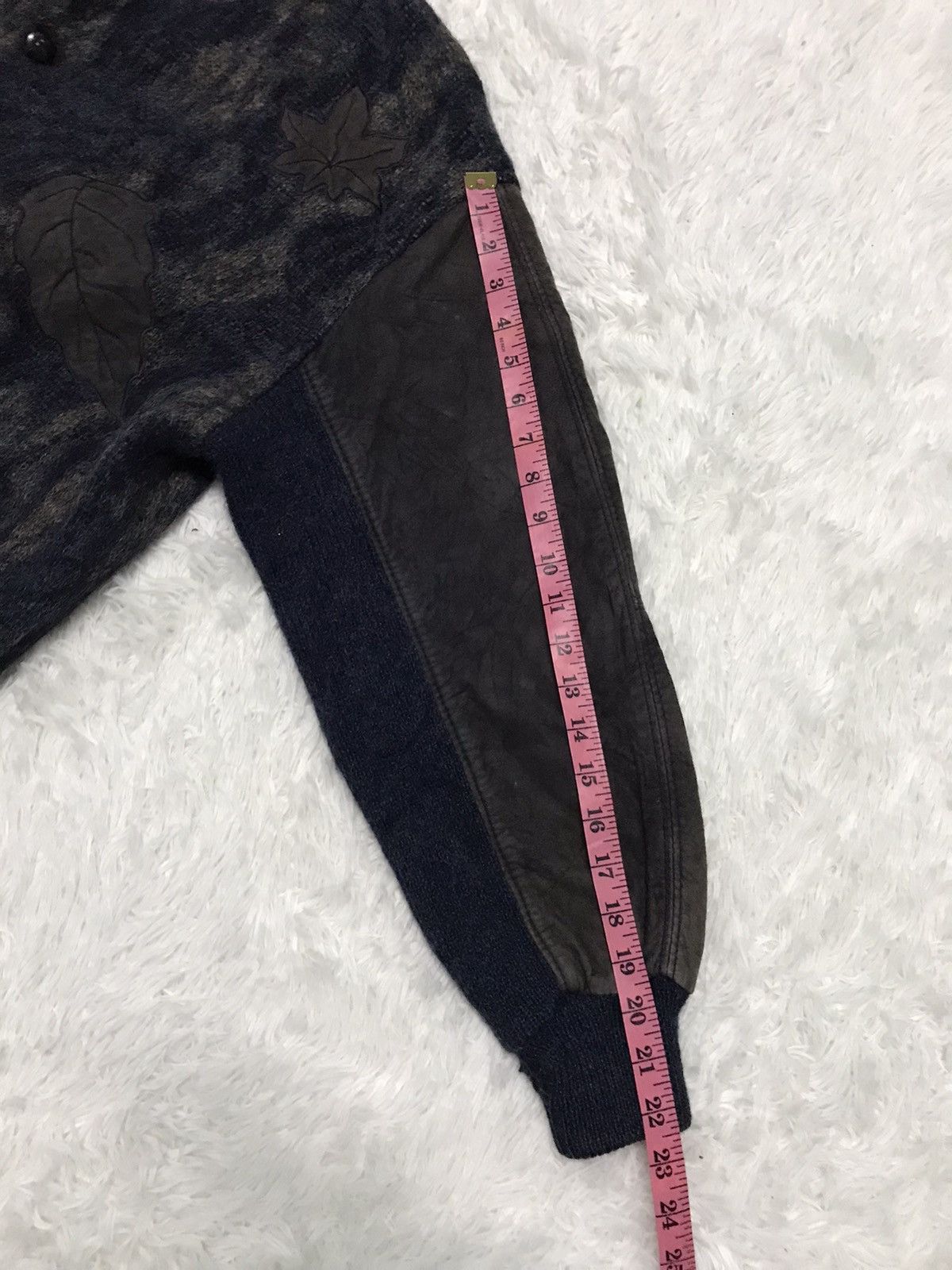 Other Gentryfy Leaf Mohair Alpaca Jacket Made in Italy Size US M / EU 48-50 / 2 - 20 Thumbnail
