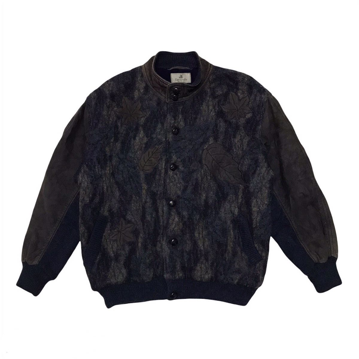 Other Gentryfy Leaf Mohair Alpaca Jacket Made in Italy Size US M / EU 48-50 / 2 - 1 Thumbnail