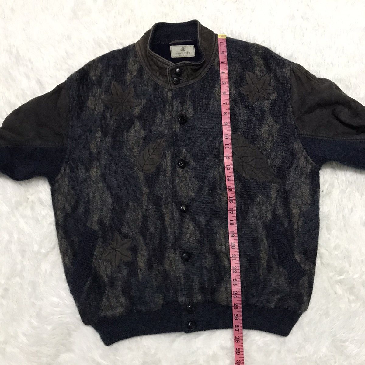 Other Gentryfy Leaf Mohair Alpaca Jacket Made in Italy Size US M / EU 48-50 / 2 - 18 Thumbnail