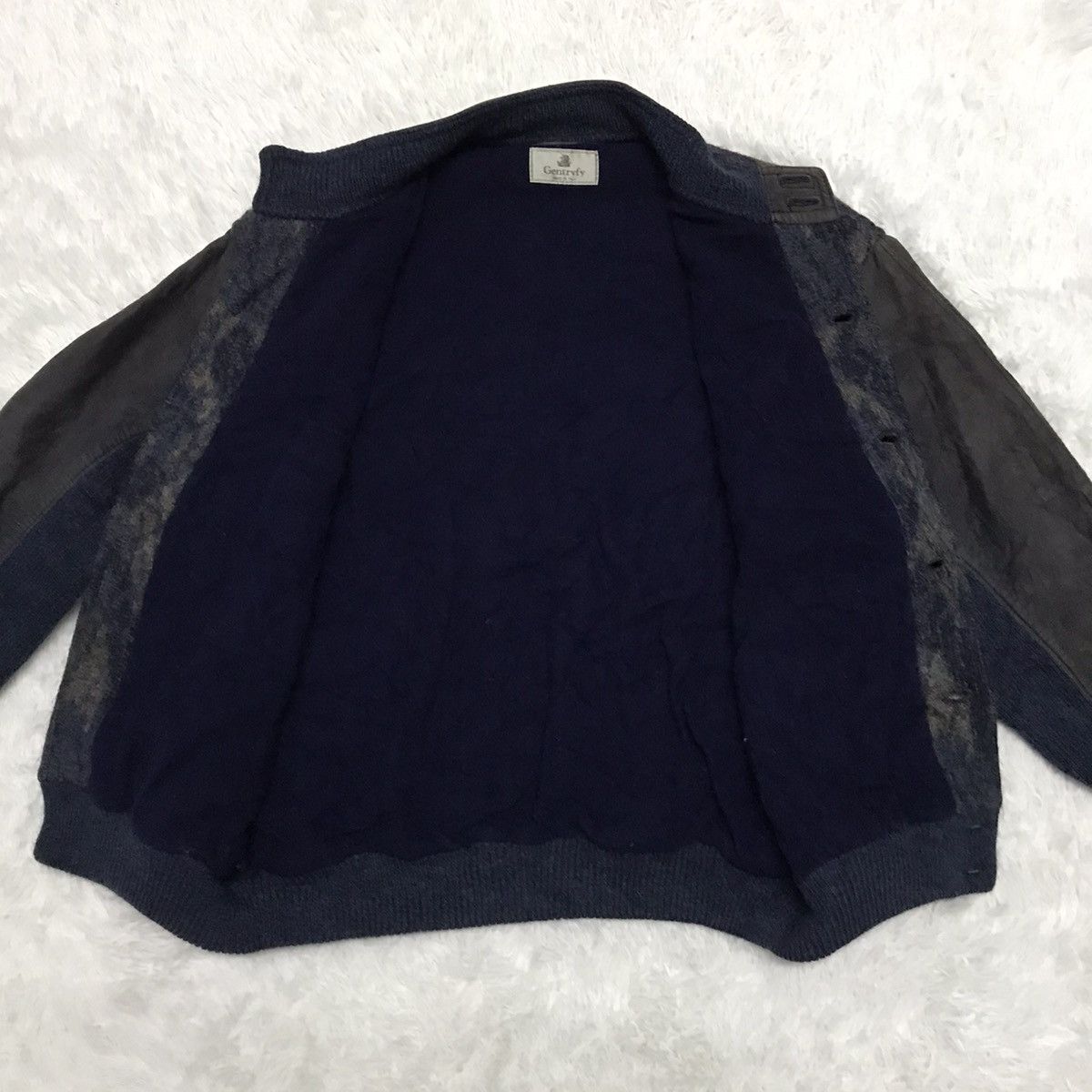 Other Gentryfy Leaf Mohair Alpaca Jacket Made in Italy Size US M / EU 48-50 / 2 - 13 Thumbnail