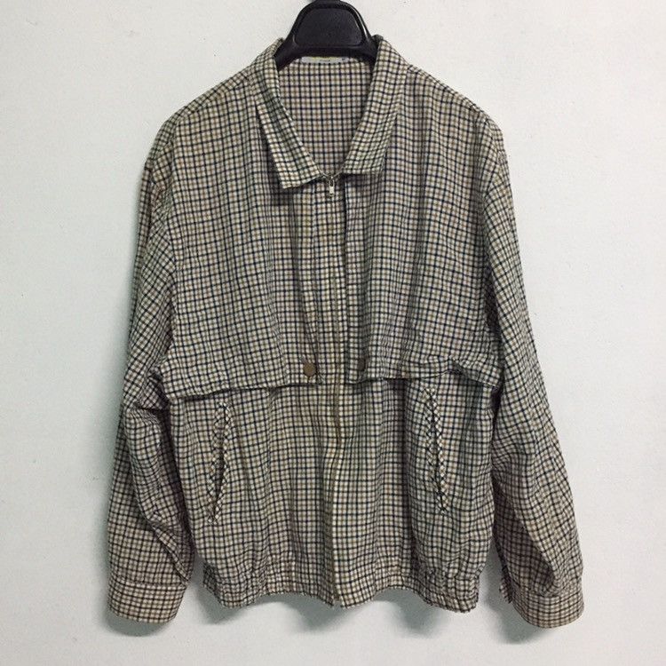 Aquascutum Checkered Aquascutum Jacket Outerwear Full Zip Size US M / EU 48-50 / 2 - 1 Thumbnail