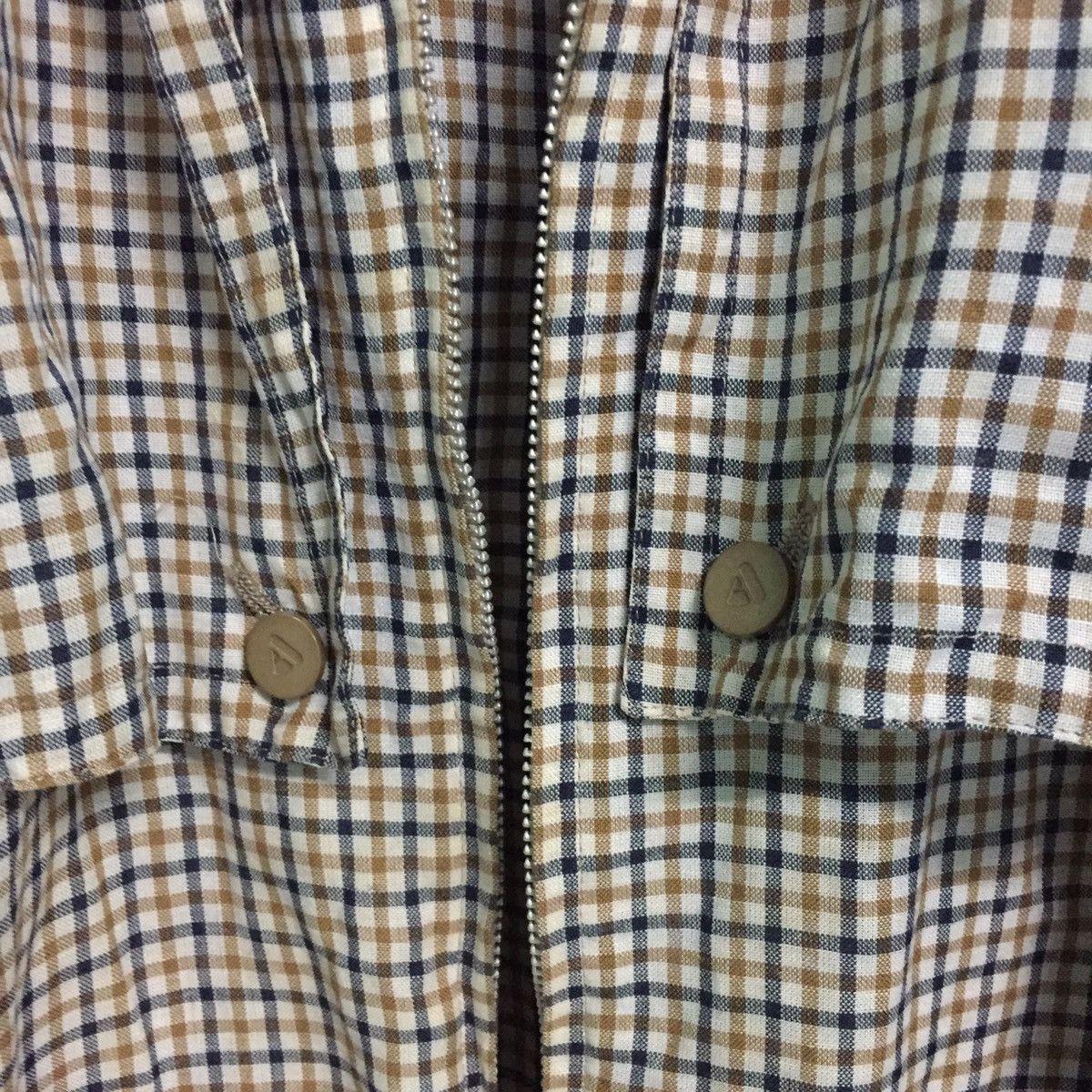 Aquascutum Checkered Aquascutum Jacket Outerwear Full Zip Size US M / EU 48-50 / 2 - 6 Thumbnail