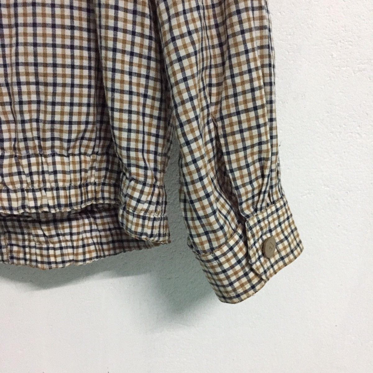 Aquascutum Checkered Aquascutum Jacket Outerwear Full Zip Size US M / EU 48-50 / 2 - 13 Thumbnail