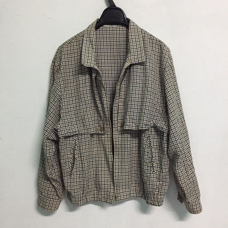 Aquascutum Checkered Aquascutum Jacket Outerwear Full Zip Size US M / EU 48-50 / 2 - 2 Thumbnail