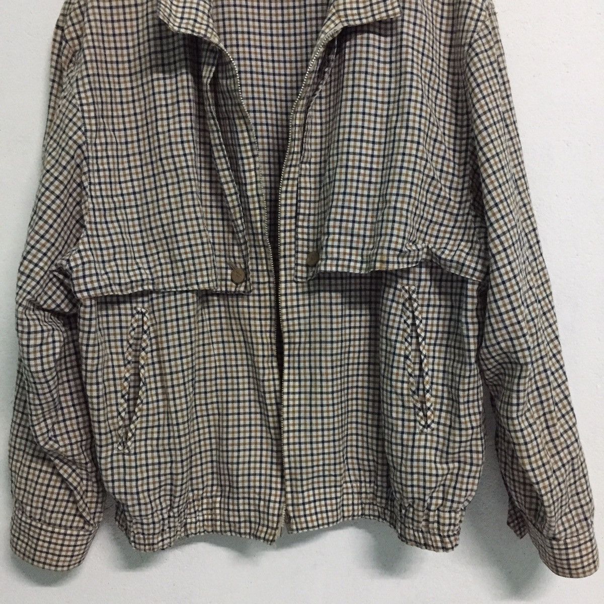 Aquascutum Checkered Aquascutum Jacket Outerwear Full Zip Size US M / EU 48-50 / 2 - 4 Thumbnail