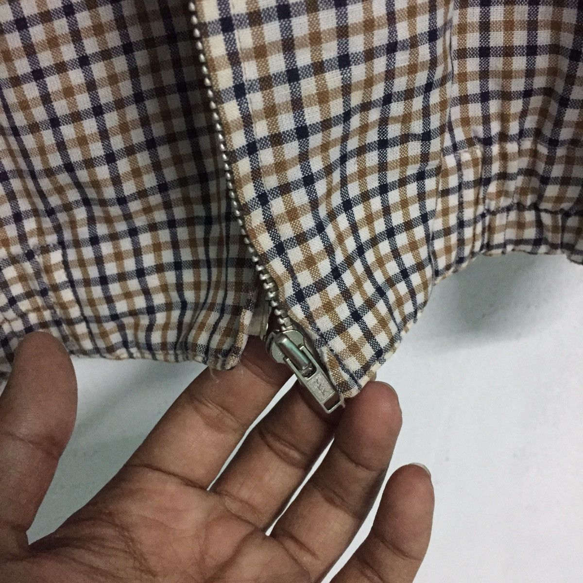 Aquascutum Checkered Aquascutum Jacket Outerwear Full Zip Size US M / EU 48-50 / 2 - 15 Thumbnail