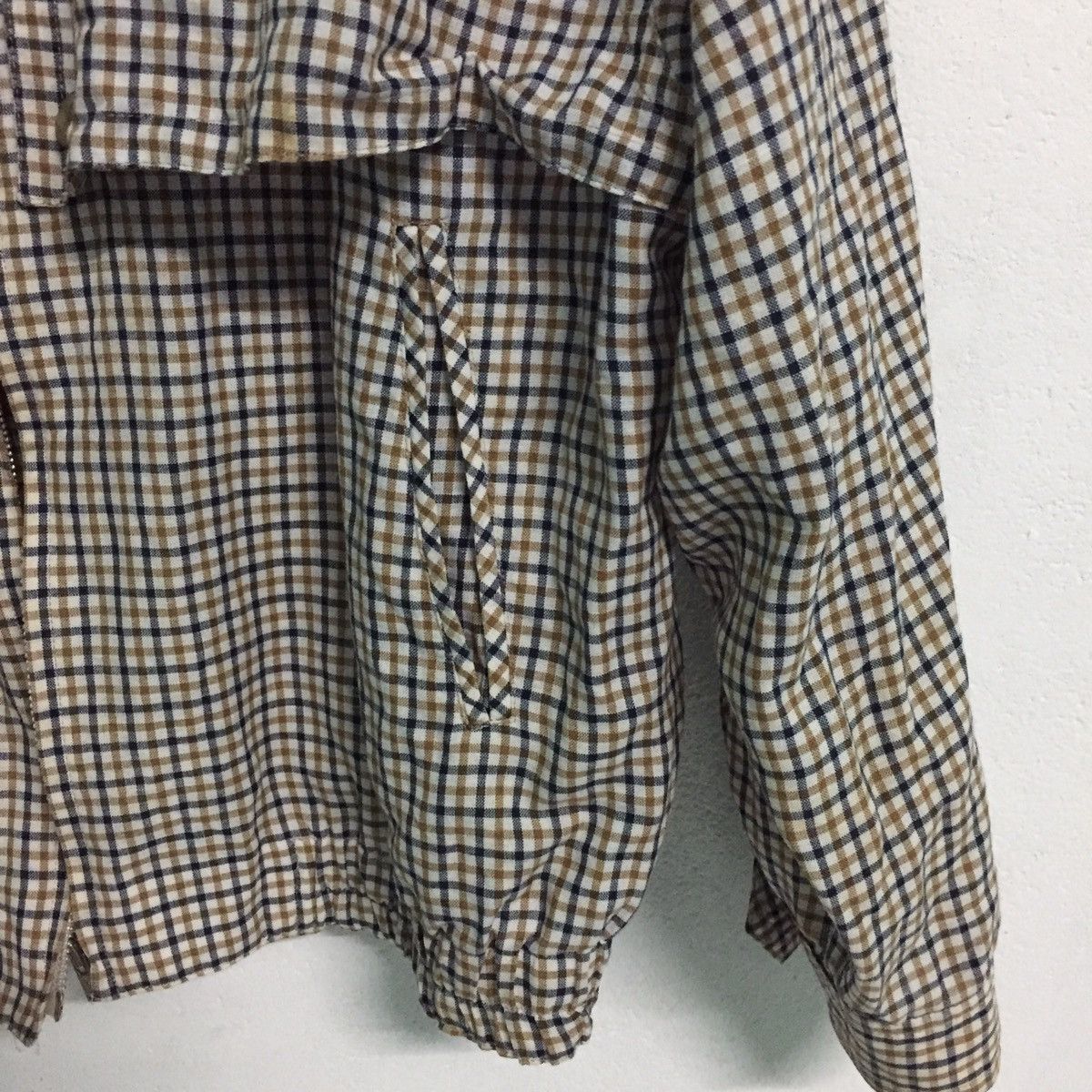 Aquascutum Checkered Aquascutum Jacket Outerwear Full Zip Size US M / EU 48-50 / 2 - 5 Thumbnail