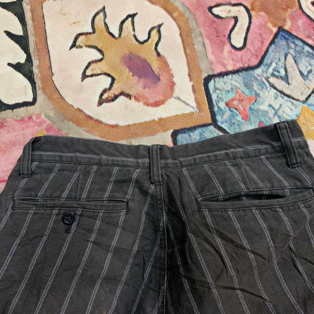 Takeo Kikuchi × Vintage Vintage Designer Takeo Kikuchi Black Striped Jeans Size US 30 / EU 46 - 10 Thumbnail