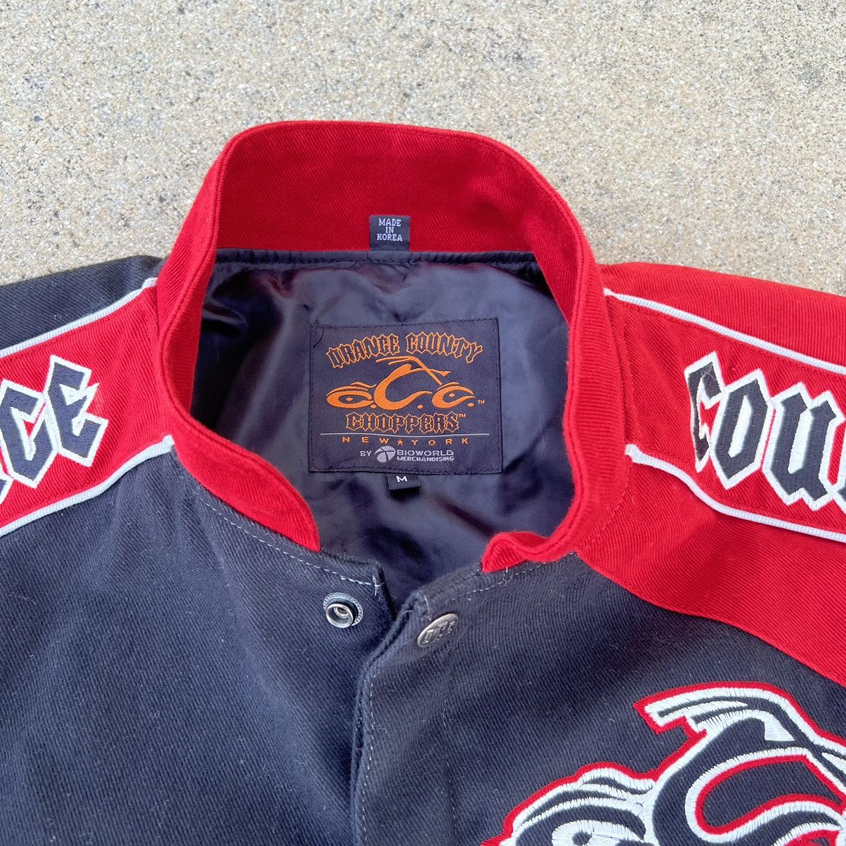Vintage Vintage Orange County Choppers Embroidered Biker Jacket Size US M / EU 48-50 / 2 - 4 Thumbnail