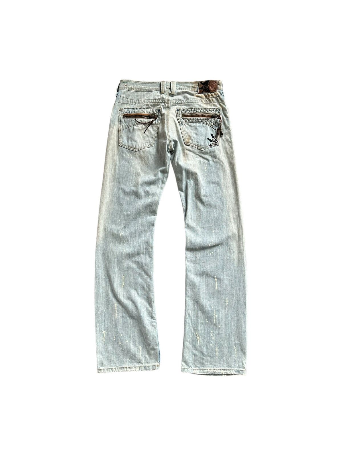 Diesel FW06 Diesel Paddom blue washed denim Size US 33 - 2 Thumbnail