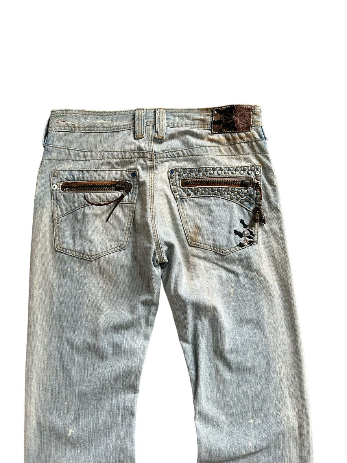 Diesel FW06 Diesel Paddom blue washed denim Size US 33 - 6 Thumbnail