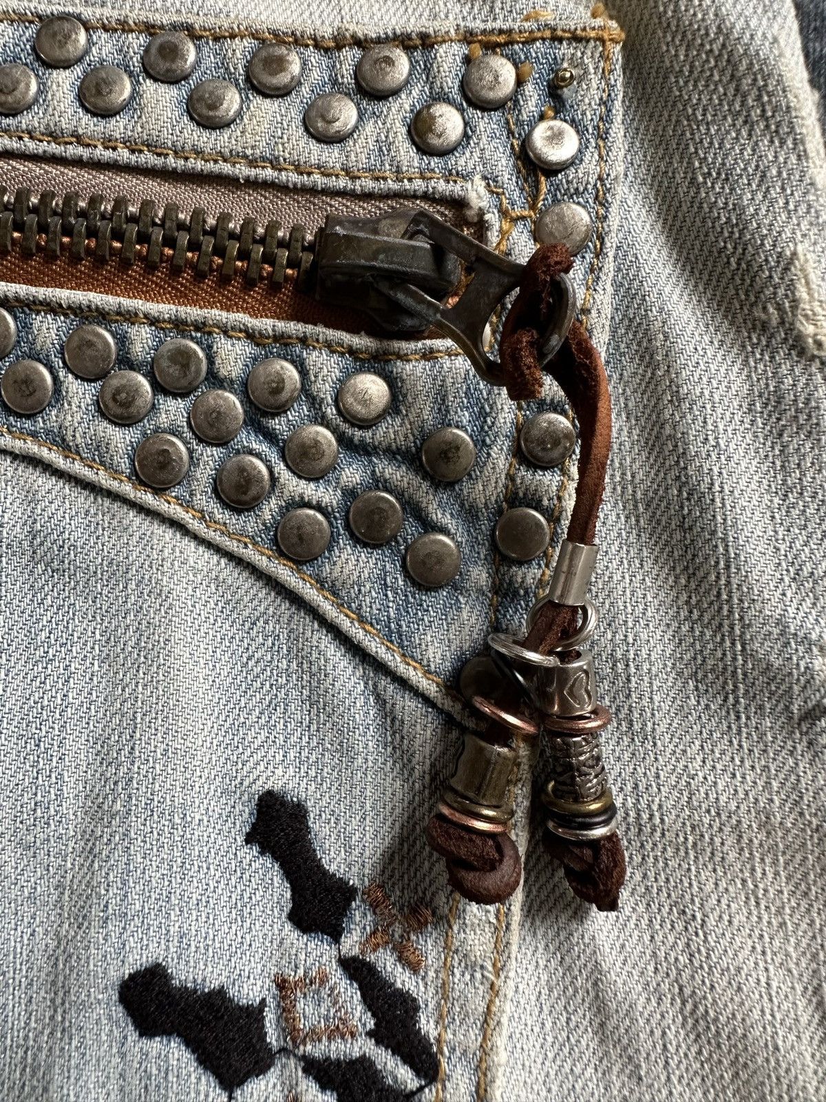Diesel FW06 Diesel Paddom blue washed denim Size US 33 - 15 Thumbnail
