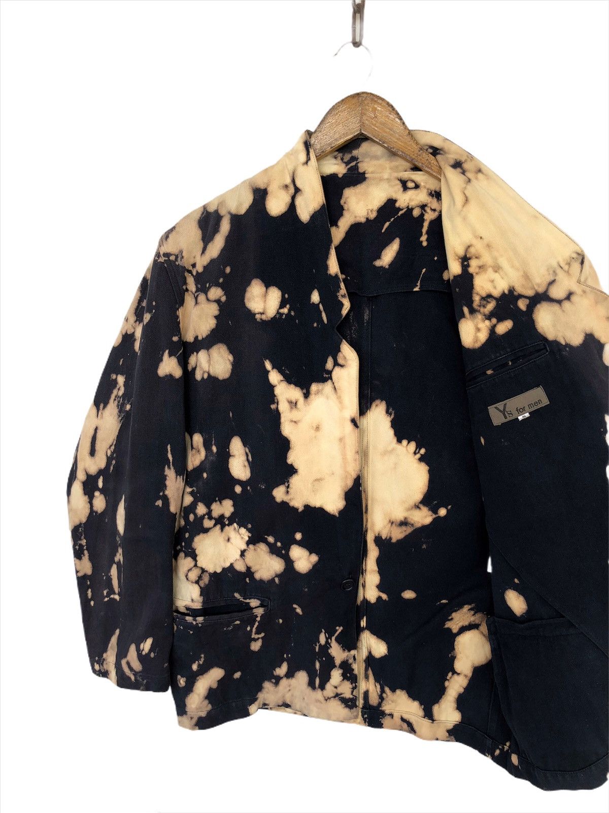 Yohji Yamamoto OG Yohji Yamamoto Men Acid Wash Button Coat Jacket Size US L / EU 52-54 / 3 - 1 Thumbnail