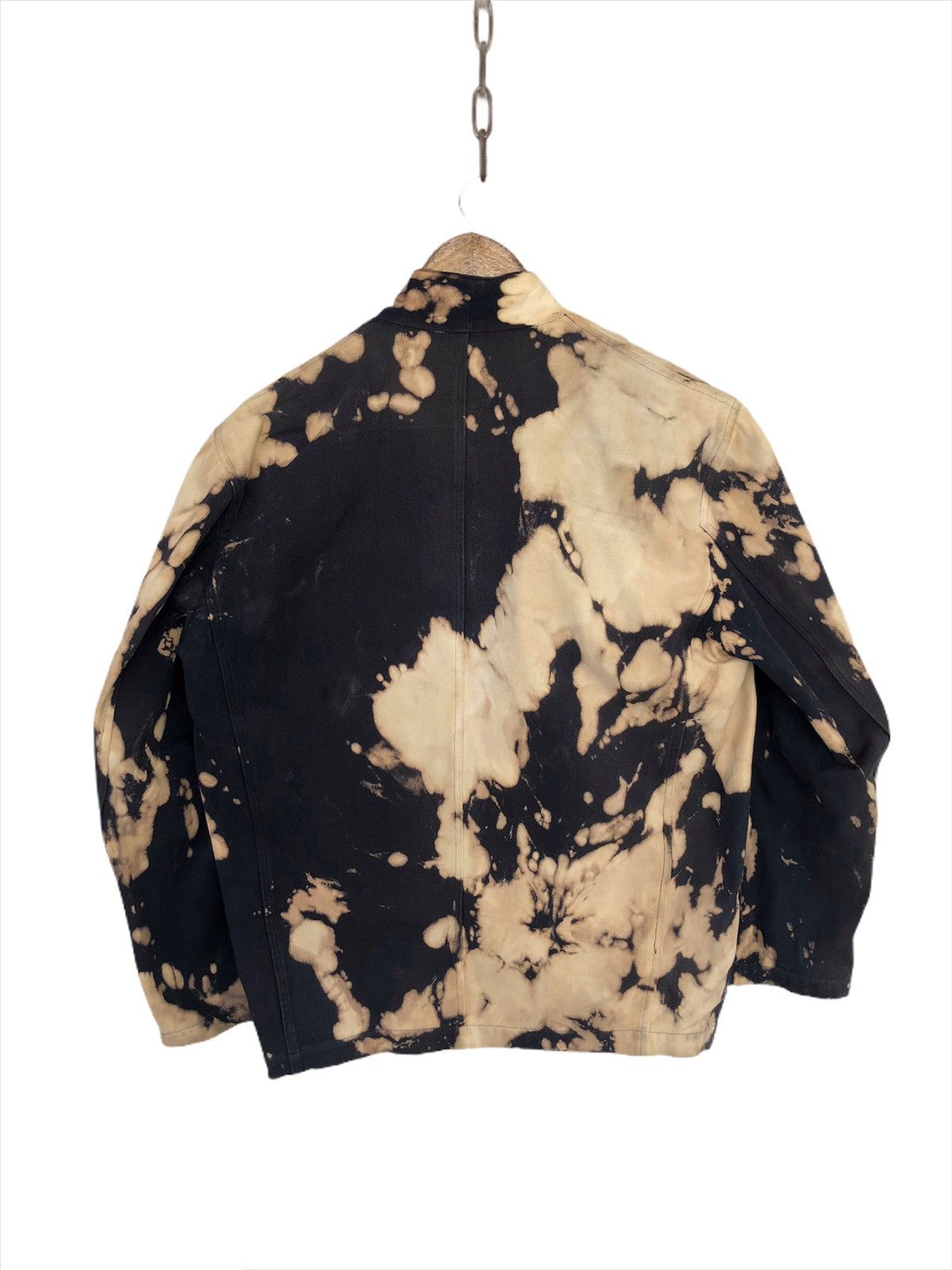 Yohji Yamamoto OG Yohji Yamamoto Men Acid Wash Button Coat Jacket Size US L / EU 52-54 / 3 - 6 Thumbnail