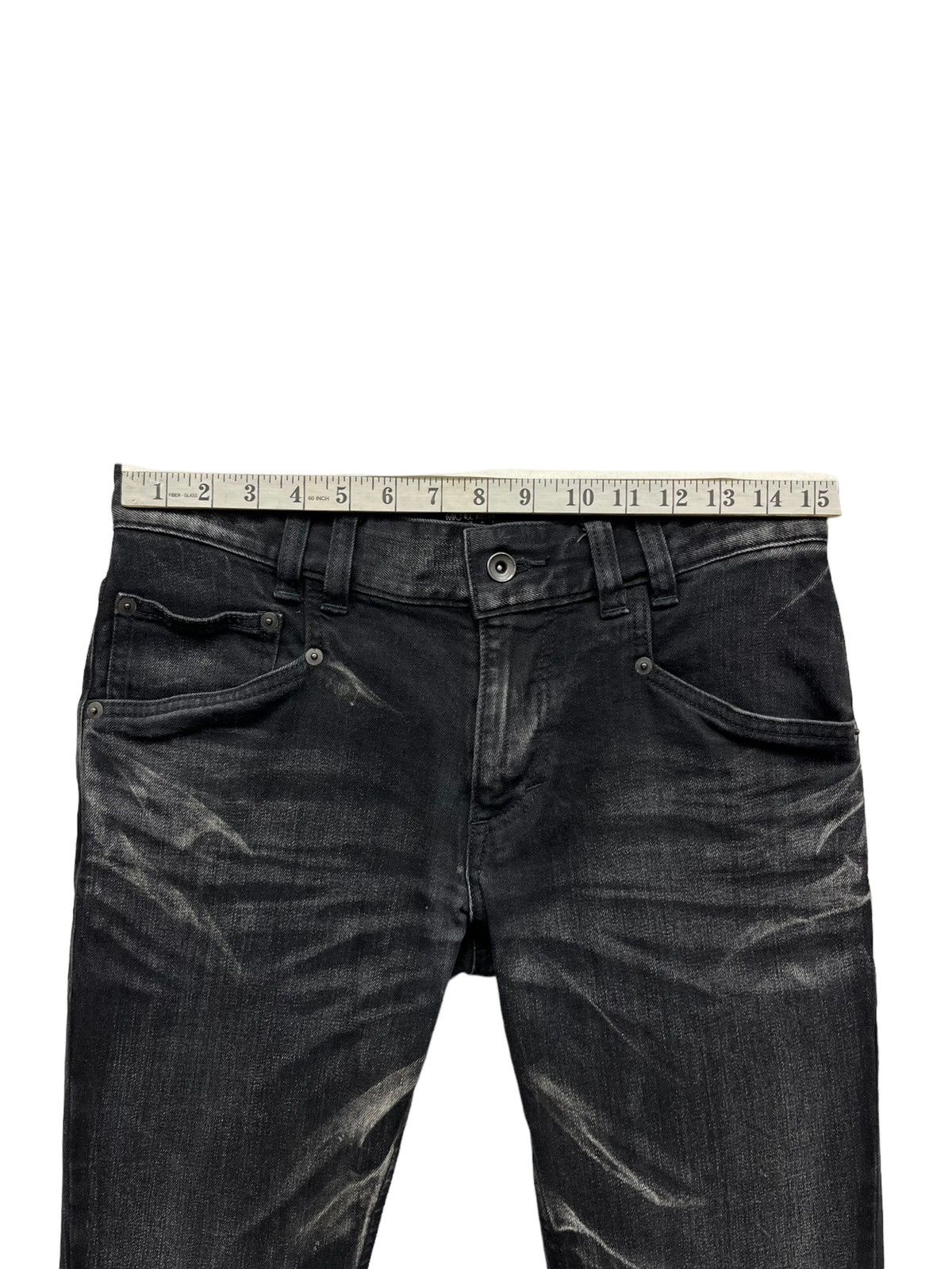 Michel Klein 90’s MICHEL KLEIN HOMME Stretch Denim Punk Whiskered Flare💥 Size US 30 / EU 46 - 13 Thumbnail
