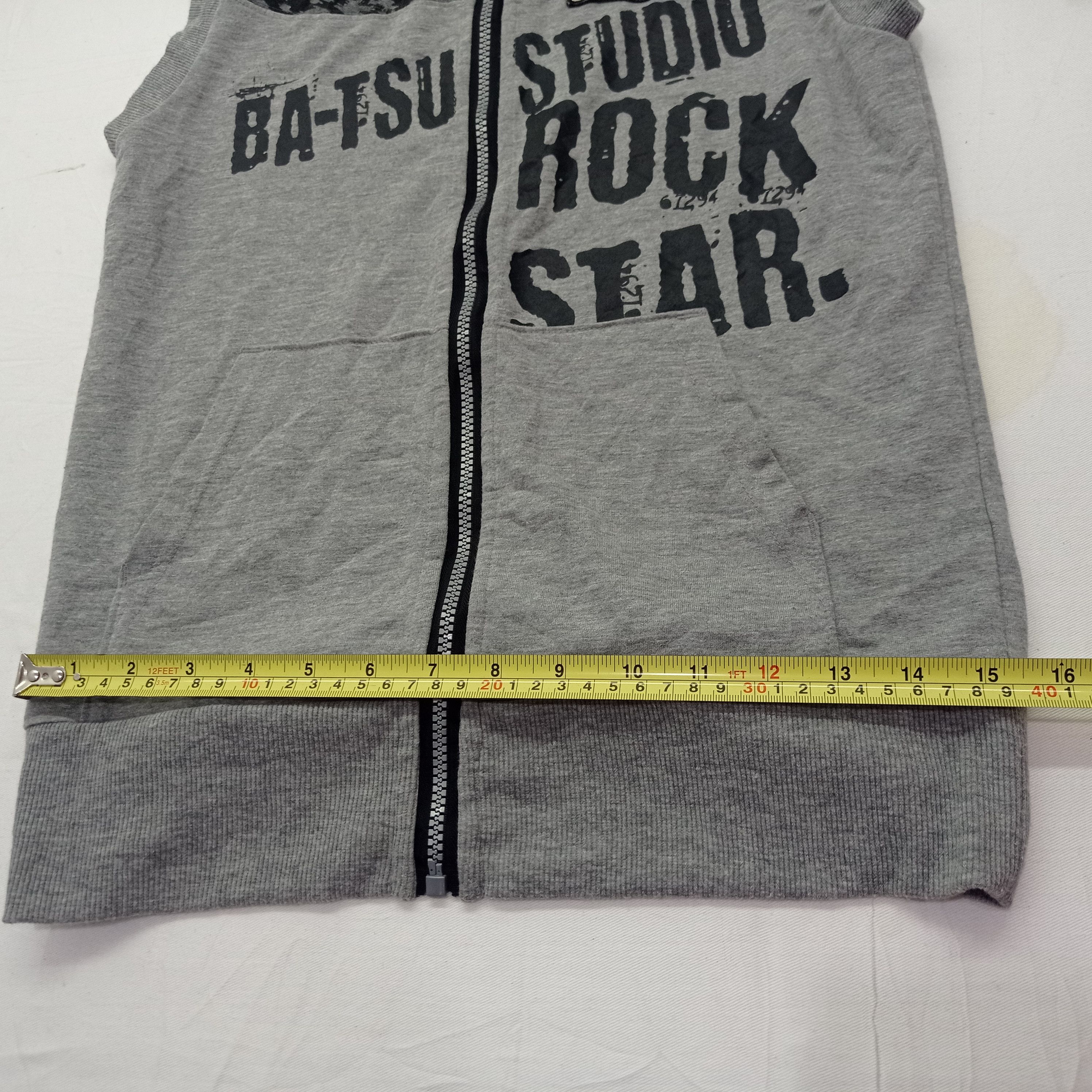 Japanese Brand × Rockstar Games Ba-tsu Studio Rock Star Vest Hoodie Size US XS / EU 42 / 0 - 5 Thumbnail
