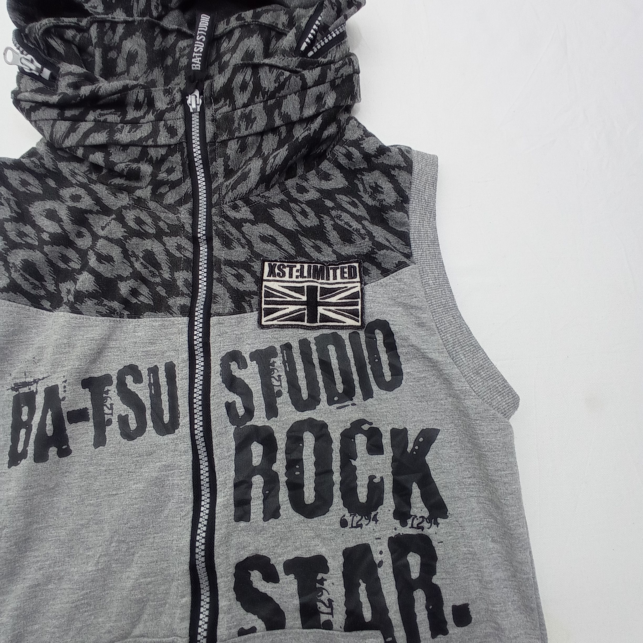 Japanese Brand × Rockstar Games Ba-tsu Studio Rock Star Vest Hoodie Size US XS / EU 42 / 0 - 12 Thumbnail