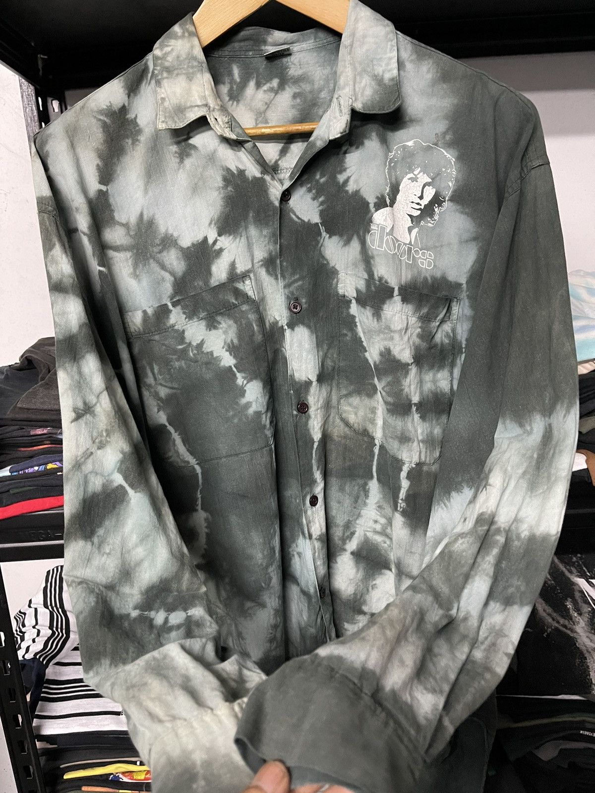 Band Tees Rare Vintage The Doors Jim Morrison Button Ups Tees Size US XXL / EU 58 / 5 - 20 Thumbnail