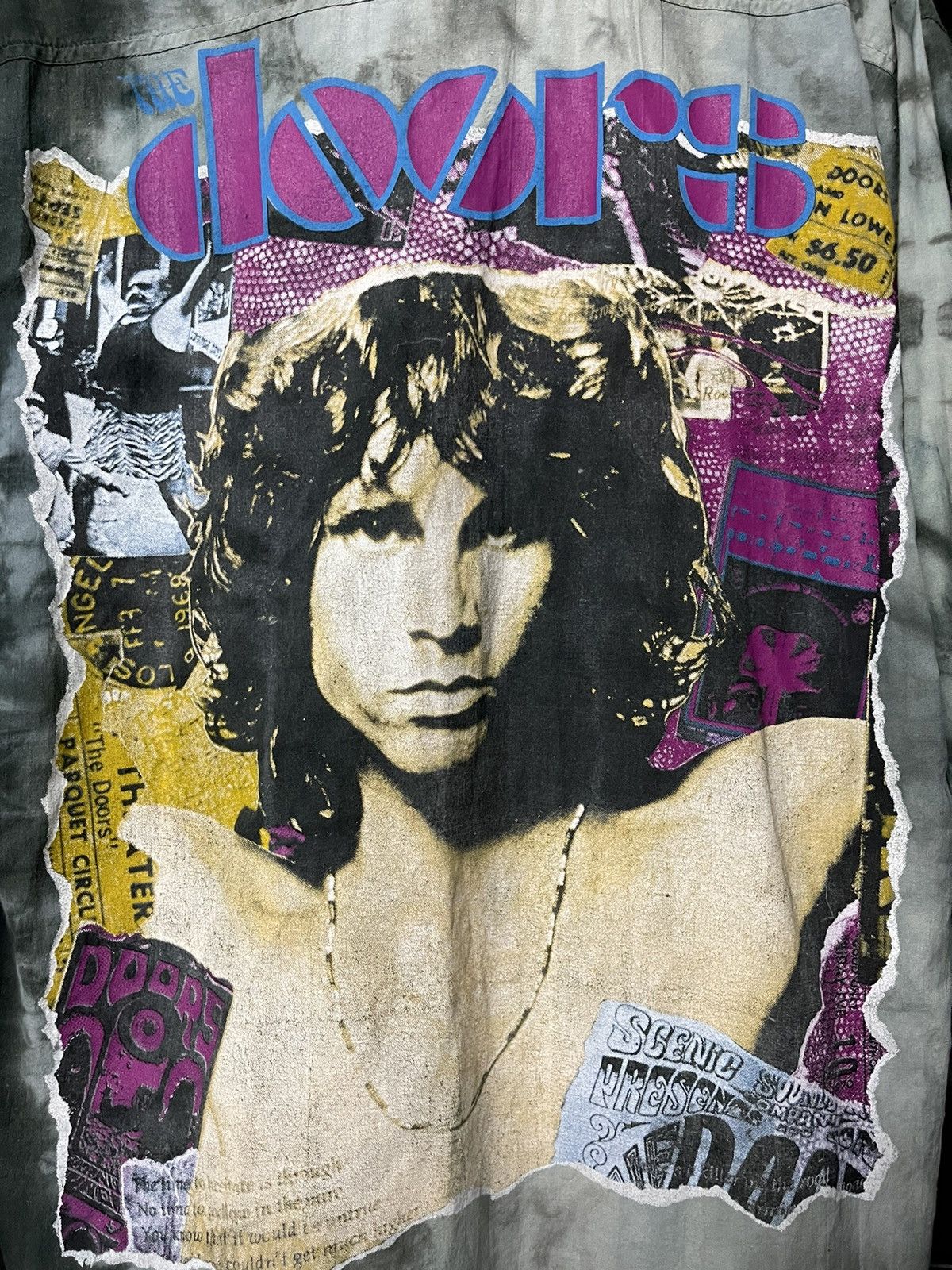 Band Tees Rare Vintage The Doors Jim Morrison Button Ups Tees Size US XXL / EU 58 / 5 - 2 Thumbnail