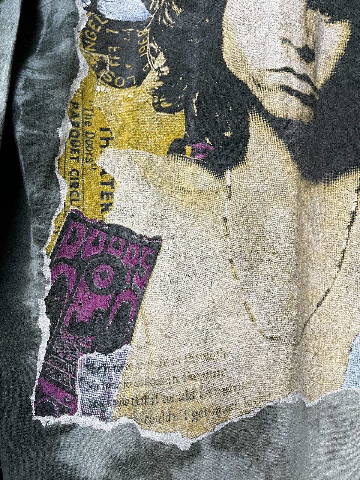 Band Tees Rare Vintage The Doors Jim Morrison Button Ups Tees Size US XXL / EU 58 / 5 - 5 Thumbnail