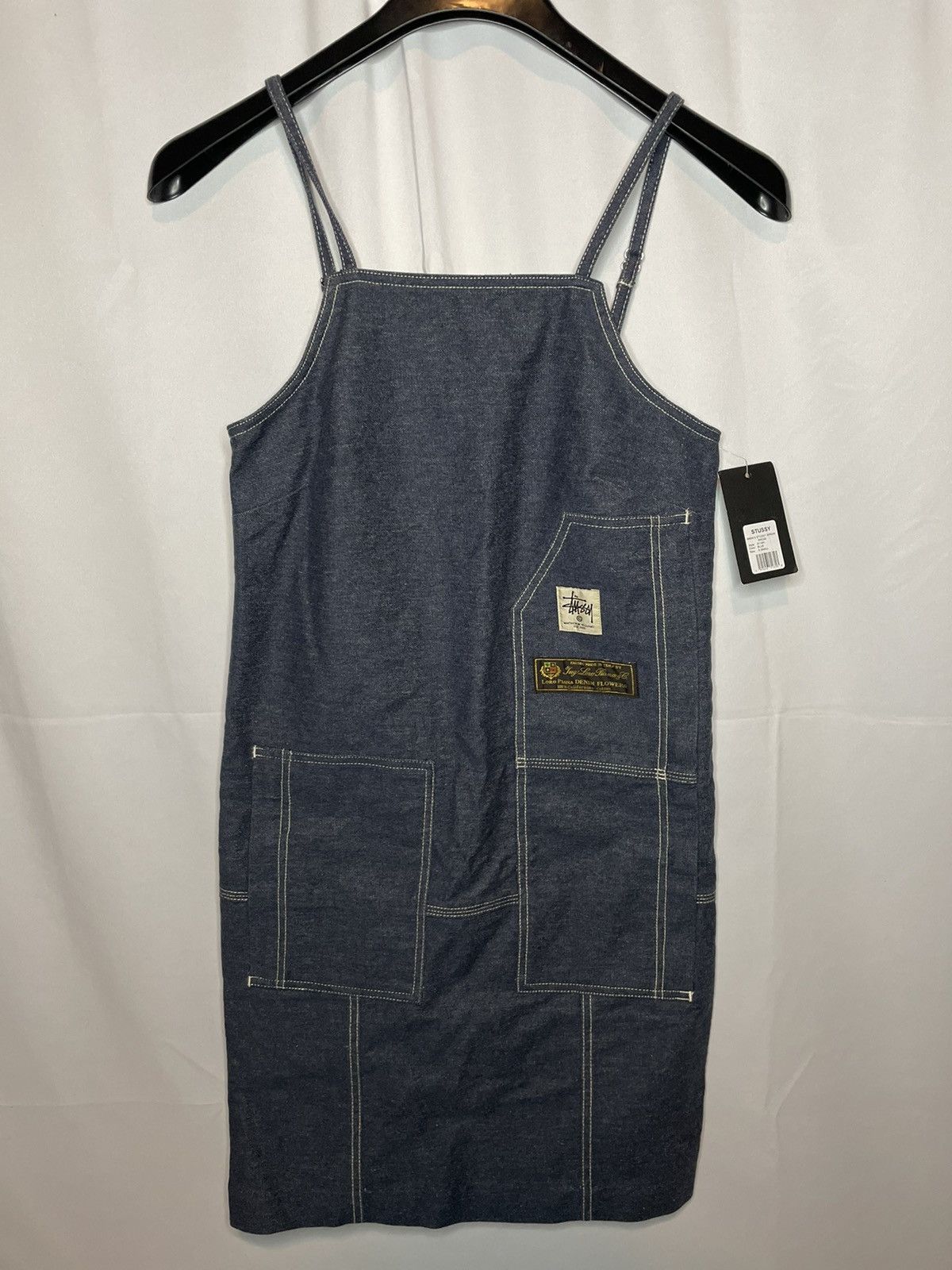Loro Piana Matthew Williams x Stussy x Loro Piana Denim Dress Size XS / US 0-2 / IT 36-38 - 2 Thumbnail