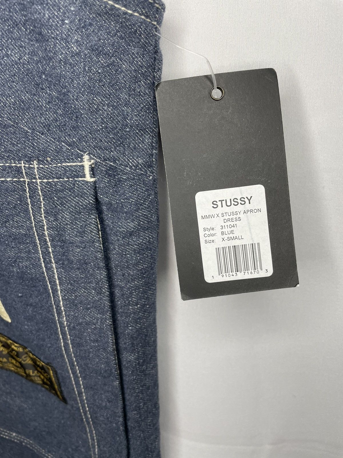 Loro Piana Matthew Williams x Stussy x Loro Piana Denim Dress Size XS / US 0-2 / IT 36-38 - 5 Thumbnail