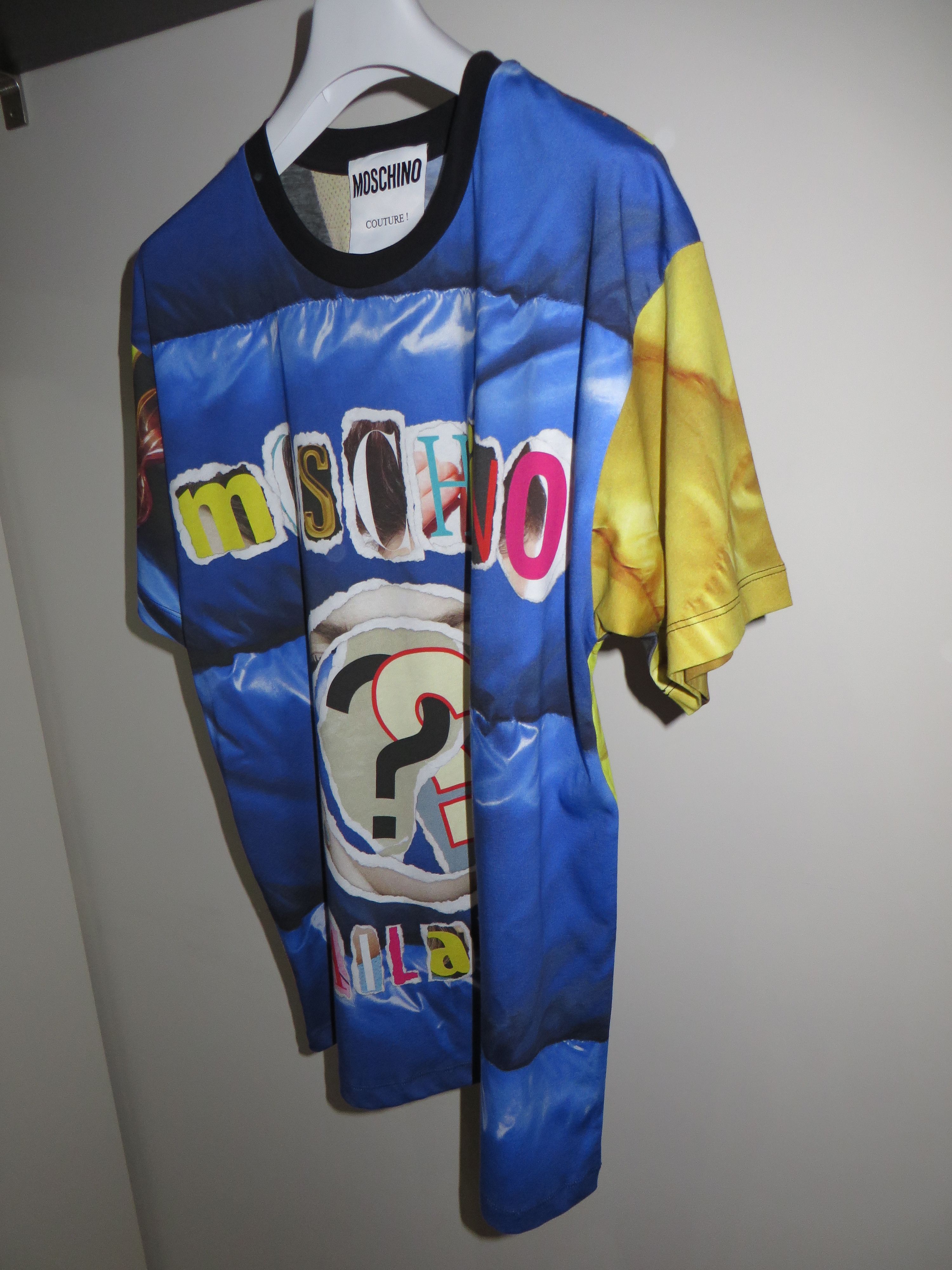 Moschino Logo print oversized t-shirt Size US XS / EU 42 / 0 - 2 Thumbnail