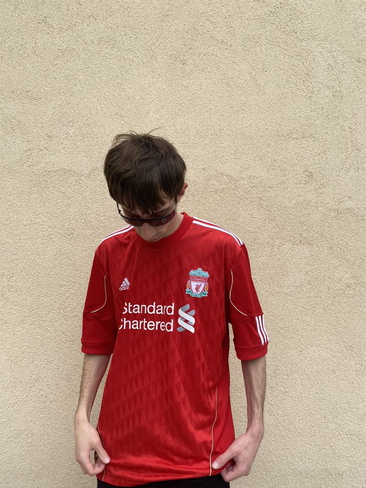 Adidas Vintage BLOKCORE Liverpool Adidas 2011 2012 jersey Size US XL / EU 56 / 4 - 6 Thumbnail