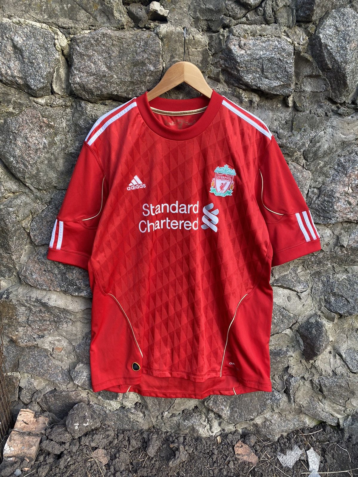 Adidas Vintage BLOKCORE Liverpool Adidas 2011 2012 jersey Size US XL / EU 56 / 4 - 8 Thumbnail