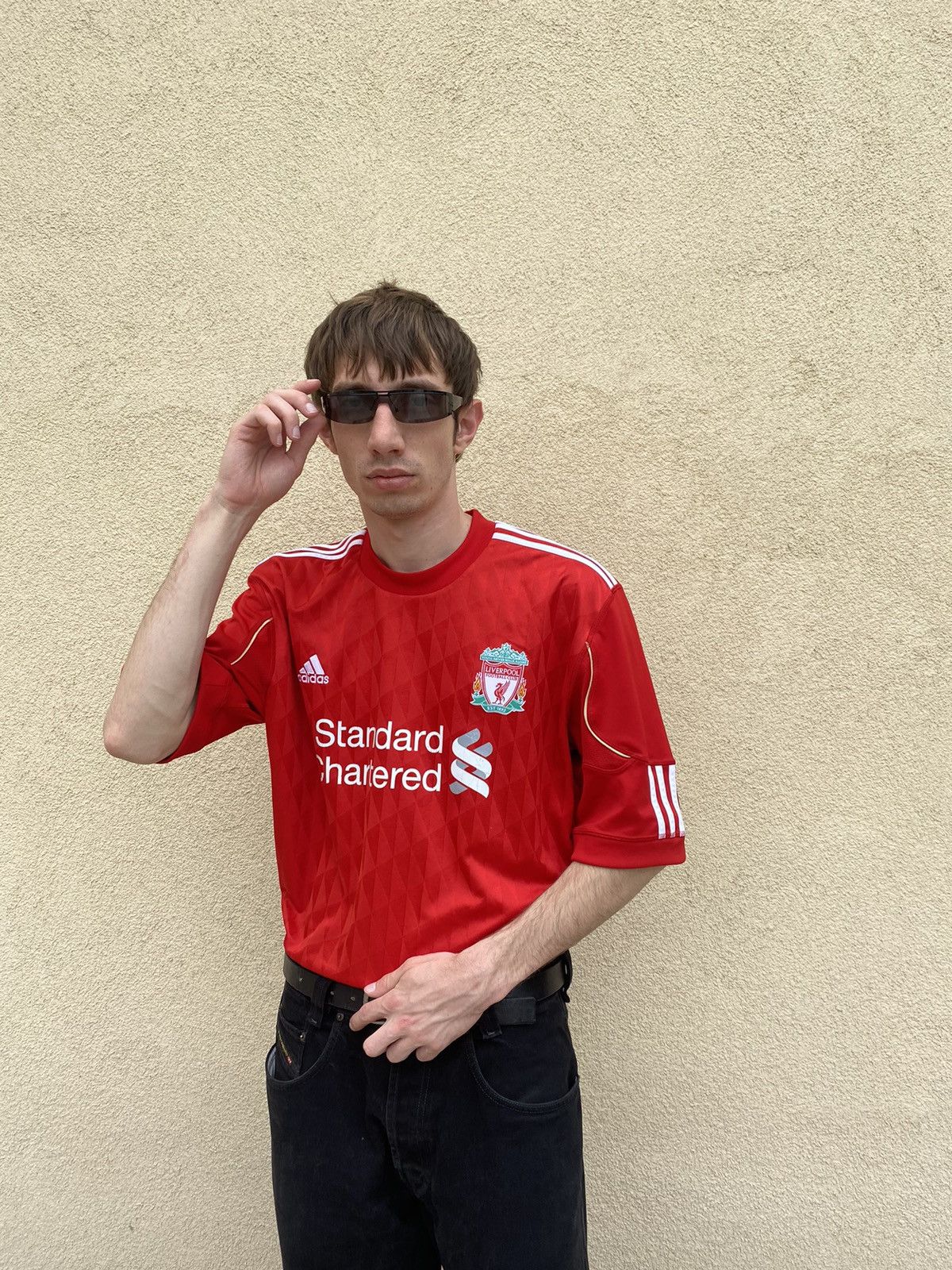Adidas Vintage BLOKCORE Liverpool Adidas 2011 2012 jersey Size US XL / EU 56 / 4 - 7 Thumbnail