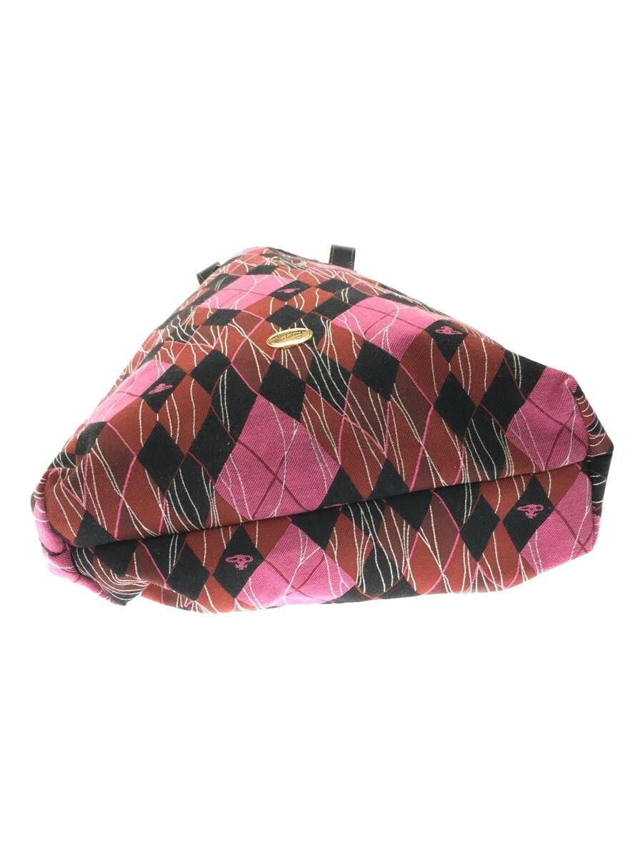 Vivienne Westwood Diamond Argyle Orb Tote Bag Size ONE SIZE - 3 Thumbnail