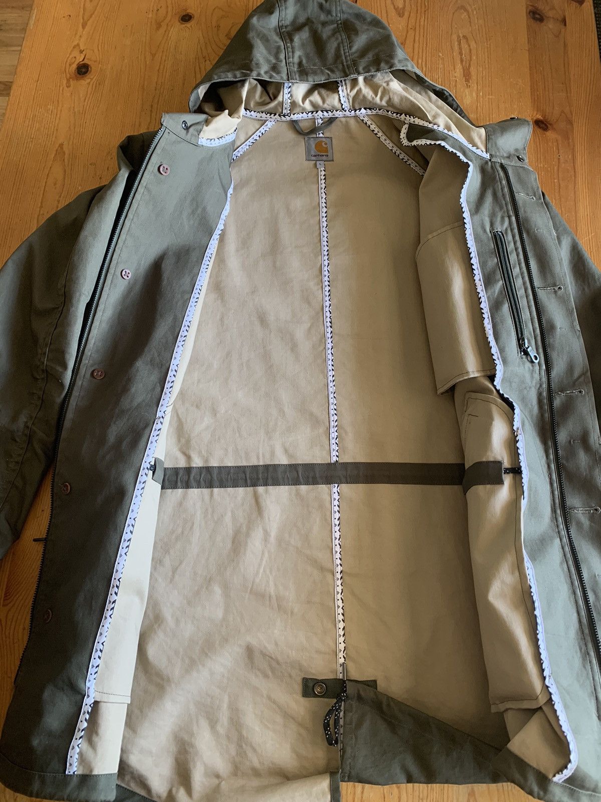 Carhartt WIP Carter Parka in Olive