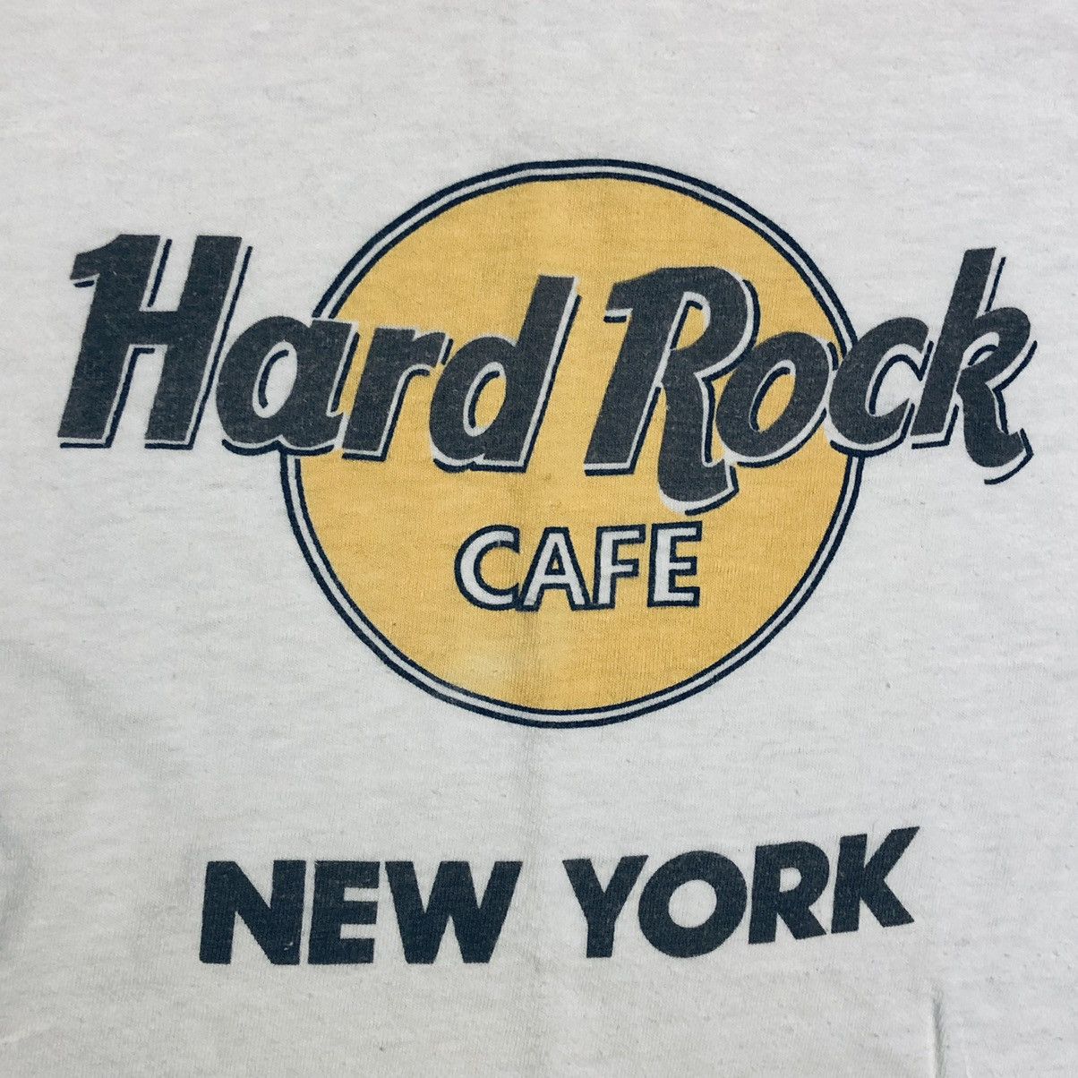 Hard Rock Cafe 80s Hard Rock Cafe T Shirt Vintage New York Made In Usa Size US M / EU 48-50 / 2 - 2 Thumbnail