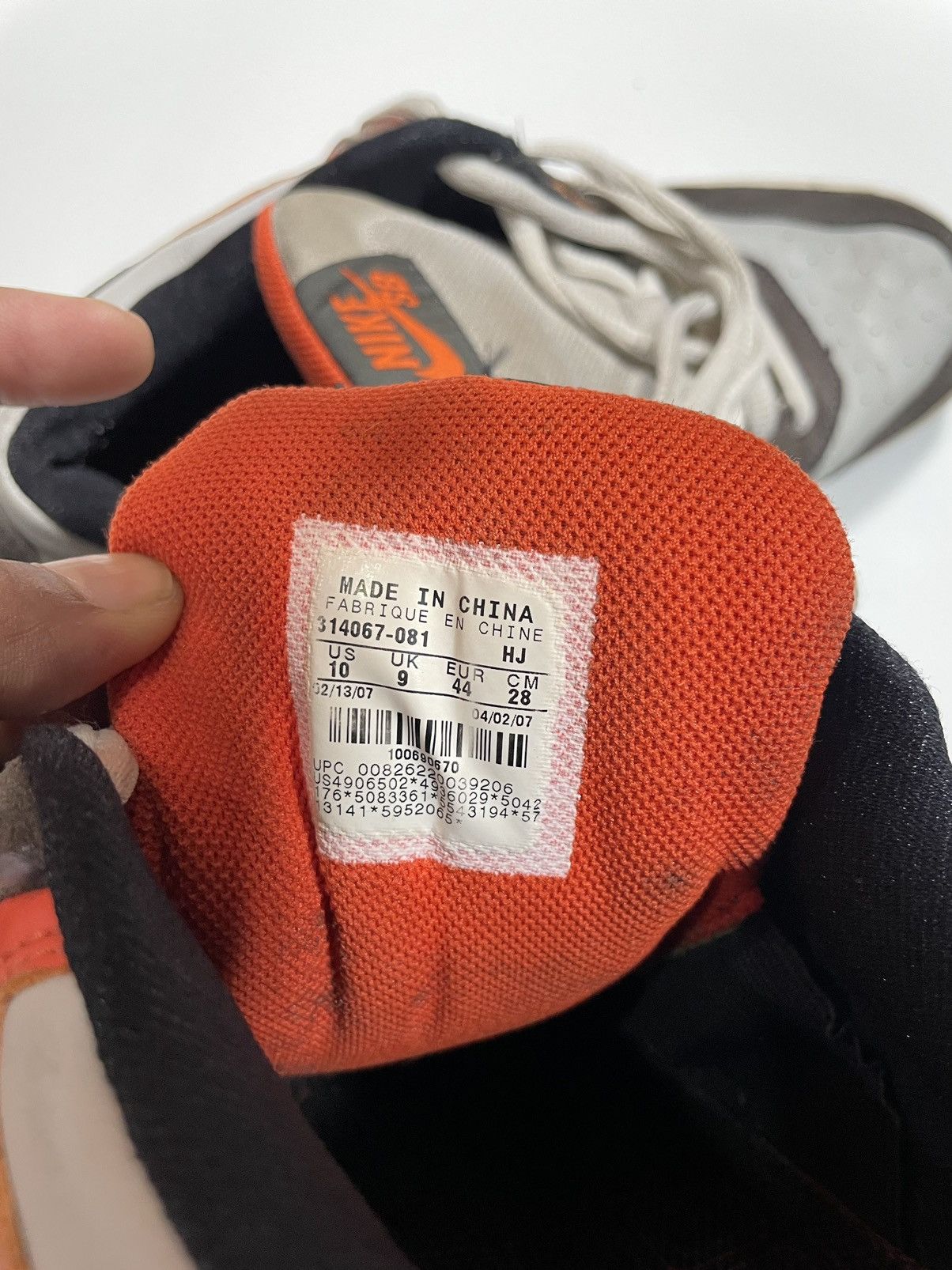 Other Rare Vintage 2007 Nike SB Zoom Air Regime Grey Black🍊 Size US 10 / EU 43 - 13 Thumbnail