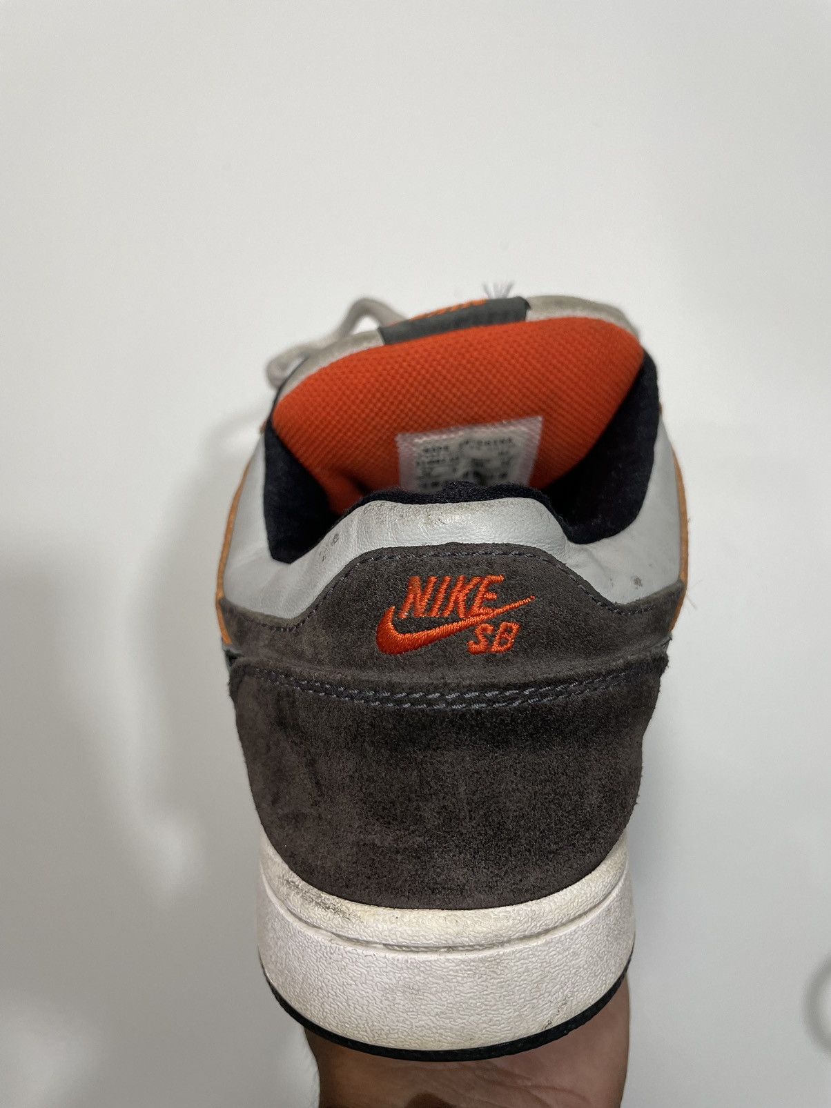 Other Rare Vintage 2007 Nike SB Zoom Air Regime Grey Black🍊 Size US 10 / EU 43 - 9 Thumbnail